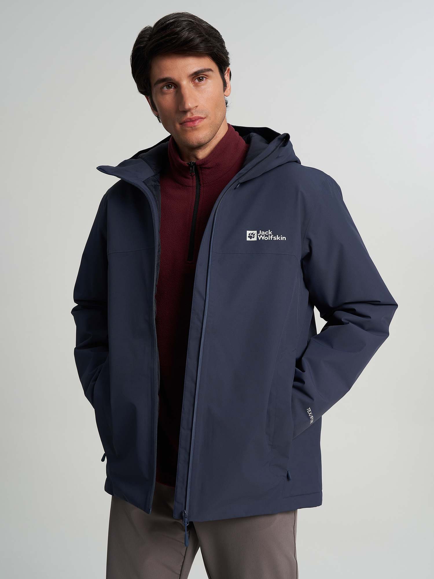 Изображение товара Мужская утепленная куртка Jack Wolfskin Wisper для активного отдыха зимняя