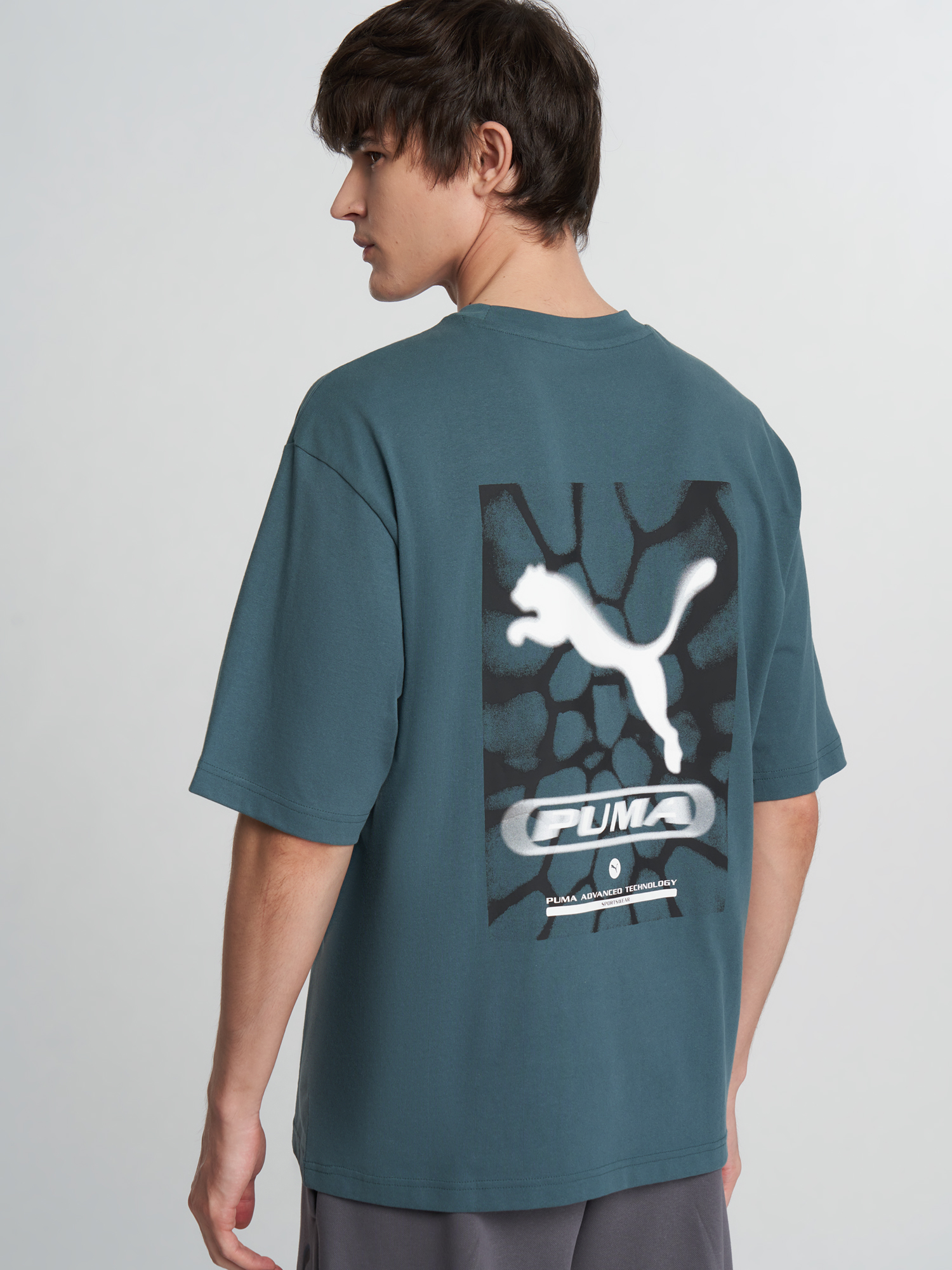 Футболка мужская PUMA Sport, Зеленый 3
