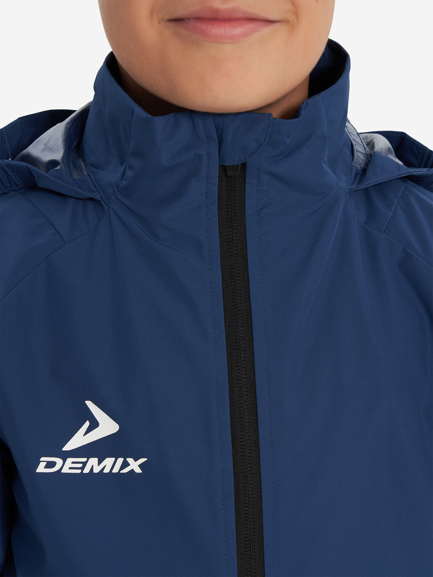 фото Ветровка для мальчиков demix midfielder, синий