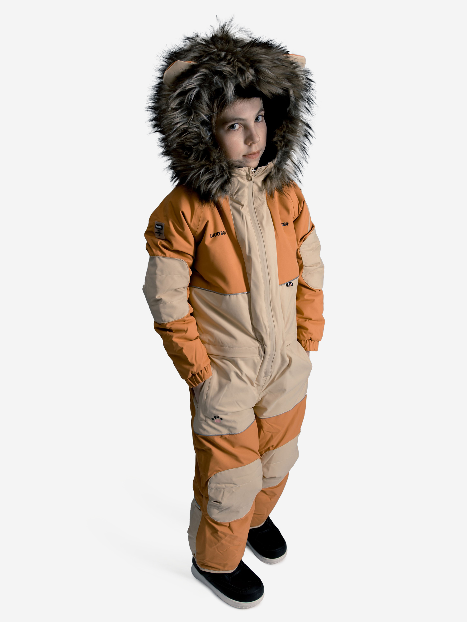 Изображение товара Детский зимний комбинезон LUCKYBOO Animal Series для активного отдыха