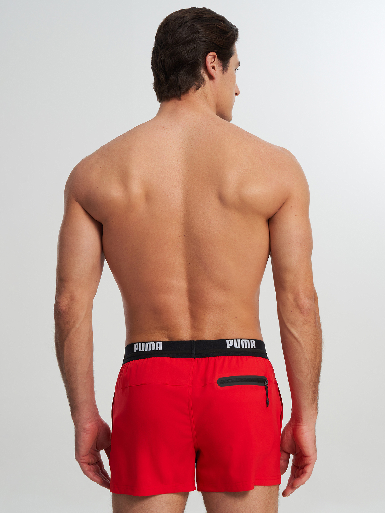 Шорты плавательные мужские PUMA Swim, Красный 2
