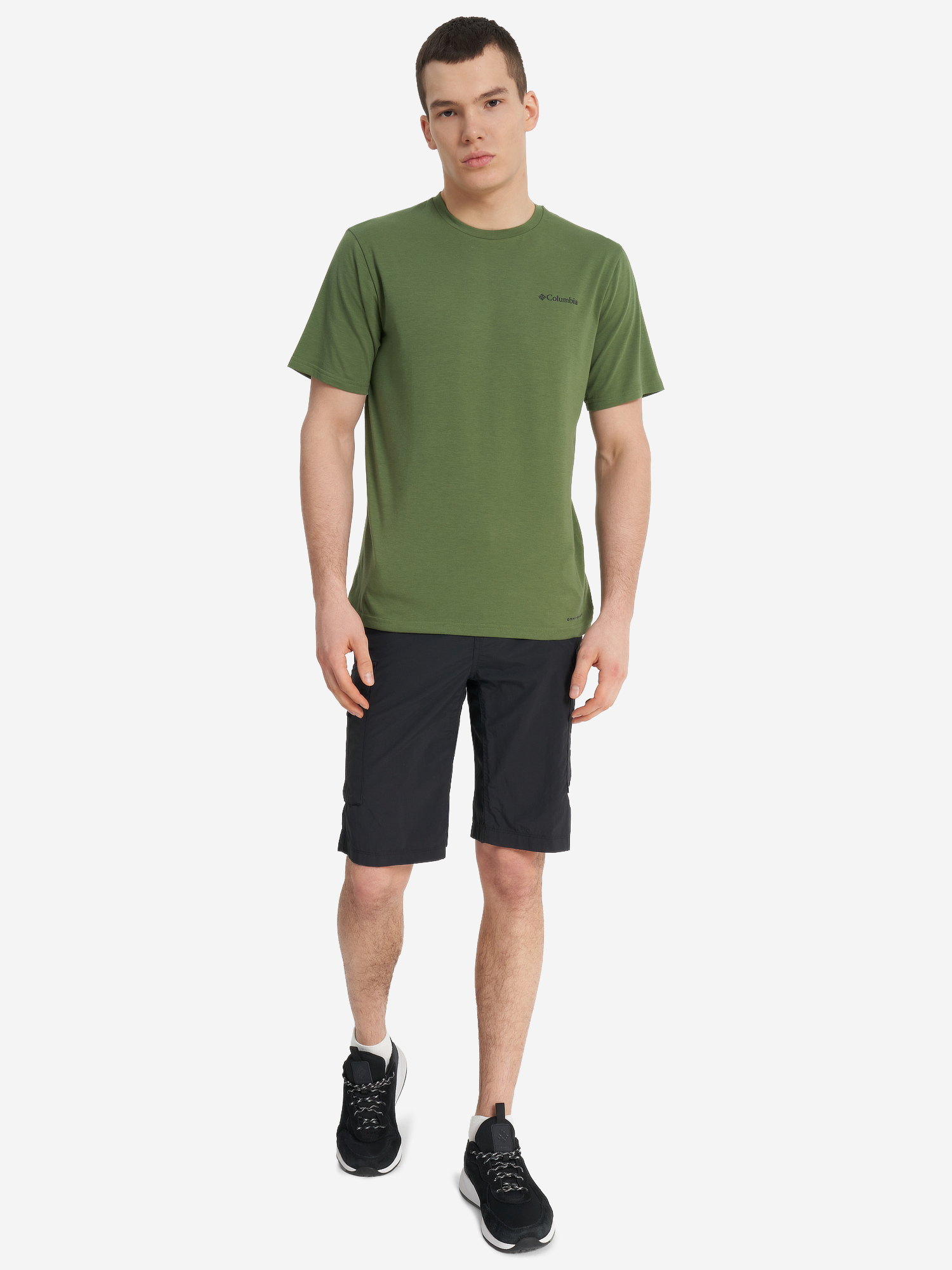 Футболка мужская Columbia Men'S Sun Trek Short Sleeve Tee, Зеленый 1931161CLB-353, размер RUS 48-50 | EUR M - фото 3