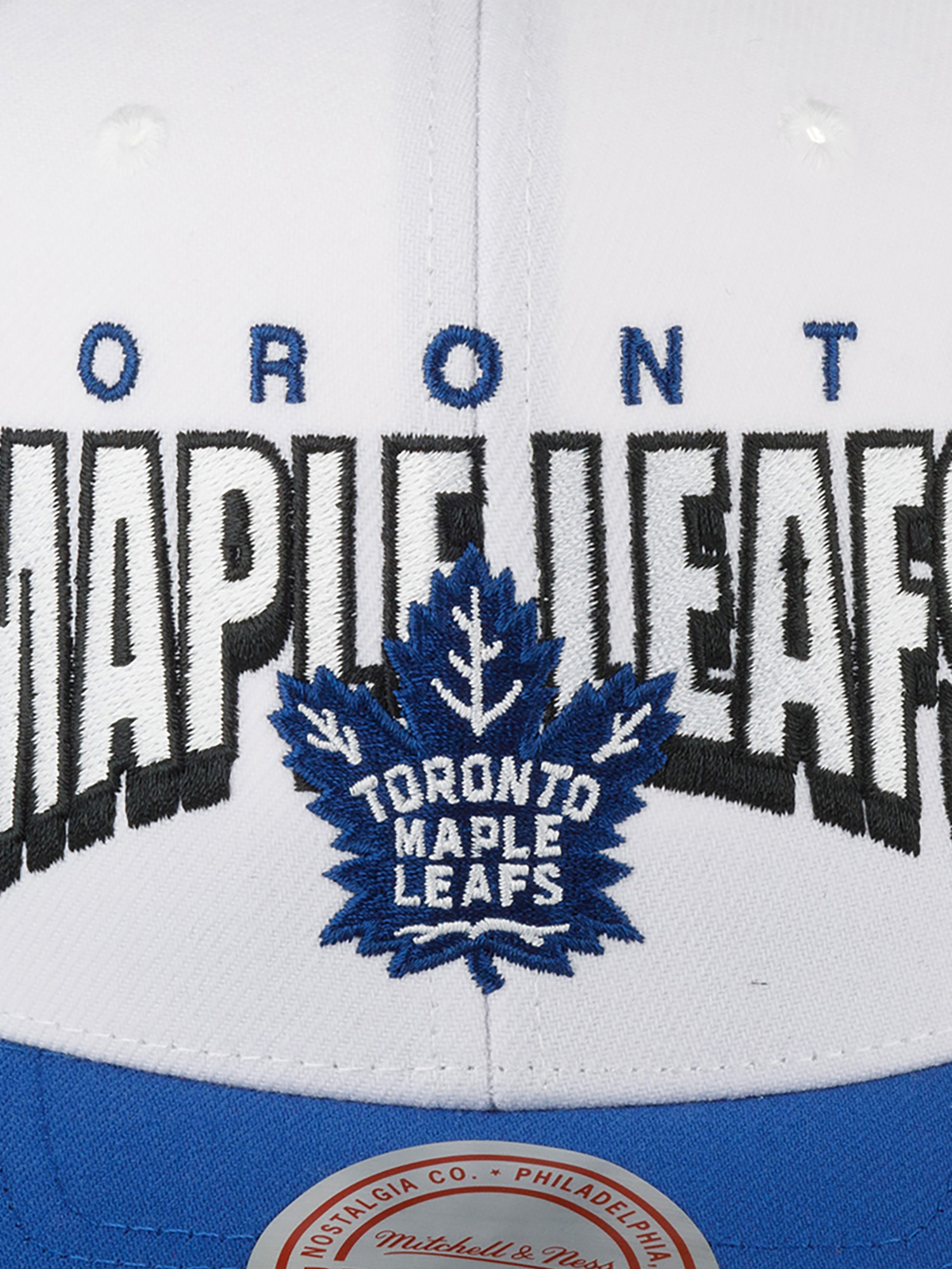 Бейсболка MITCHELL NESS HHSS6642-TMLYYPPPWHIT Toronto Maple Leafs NHL (синий), Синий 59-303XDOXM4K-95, размер Без размера - фото 5