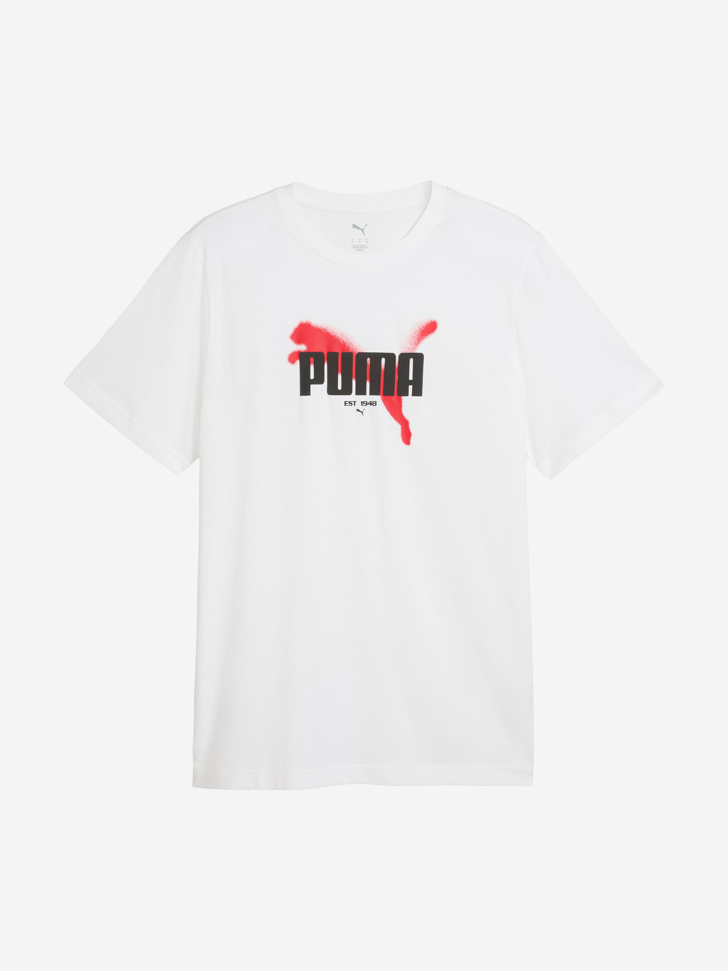 Изображение товара Футболка мужская PUMA Graphics с логотипом, натуральный хлопок