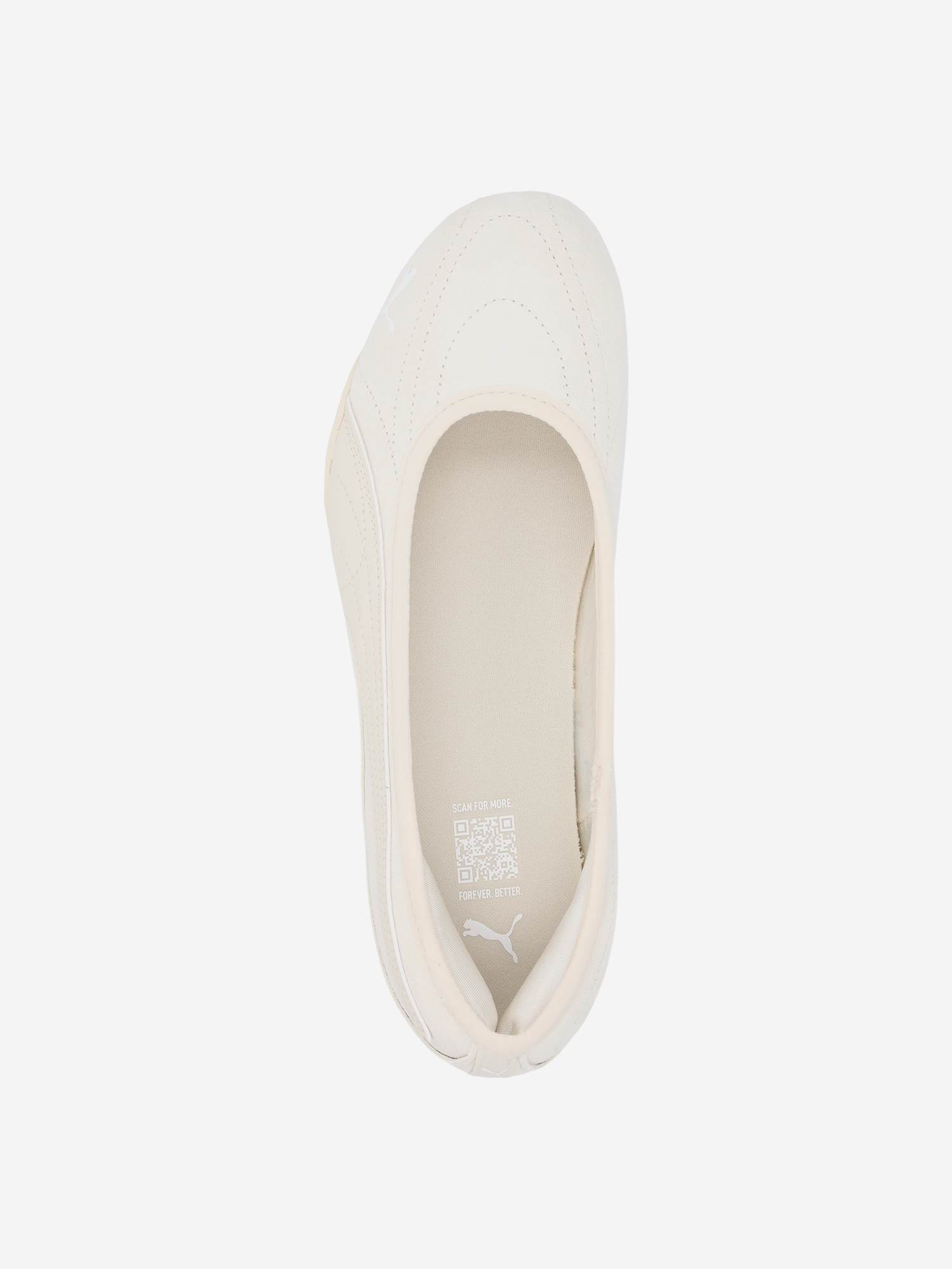 Балетки женские PUMA Catch Soleil Ballerina Sd, Белый 5