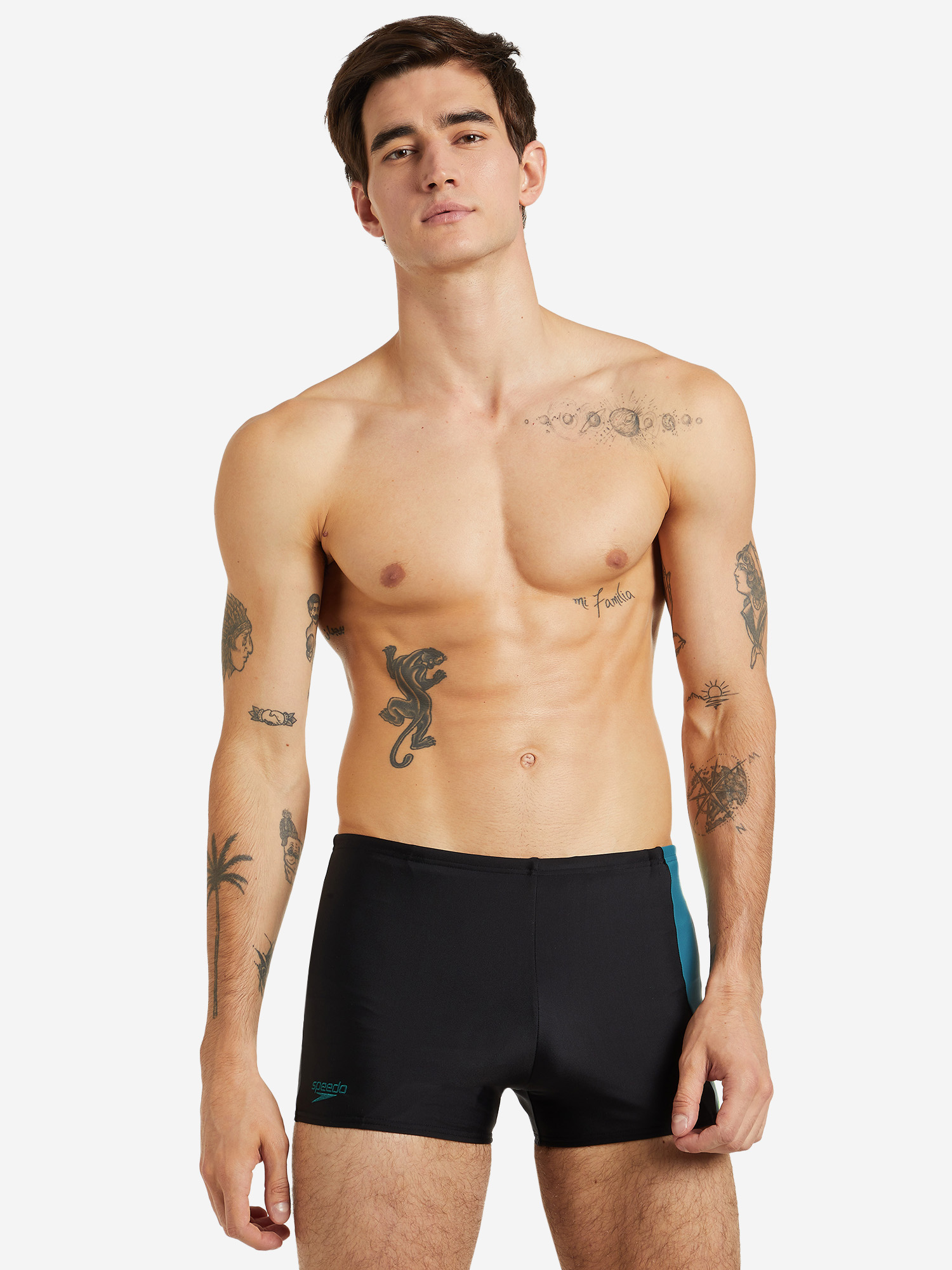 

Плавки-шорты мужские Speedo Colourblock, Черный