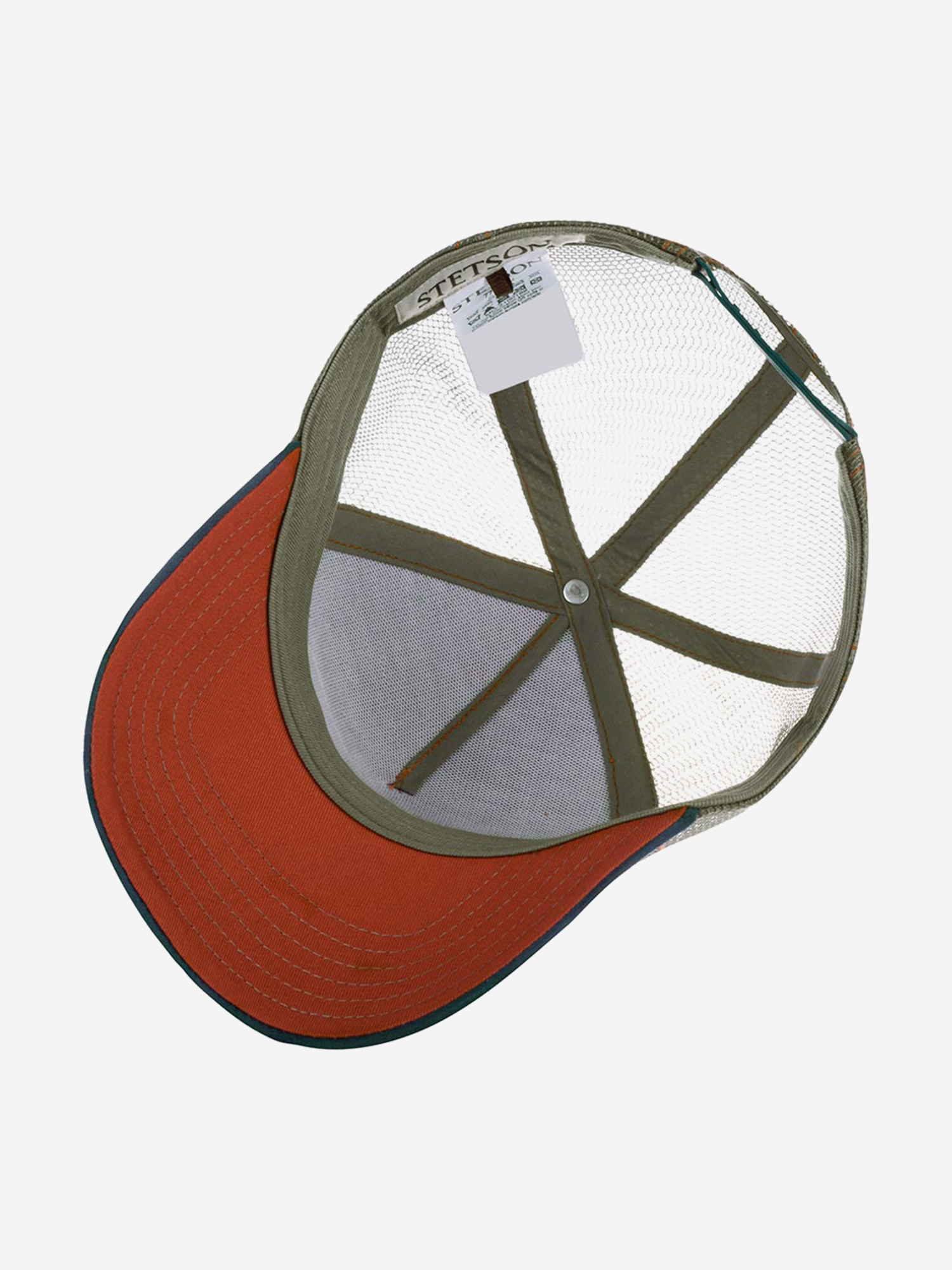 Бейсболка с сеточкой STETSON 7756114 TRUCKER CAP CANOE (оранжевый), Оранжевый 02-615XDOXS9Z-13, размер Без размера - фото 4