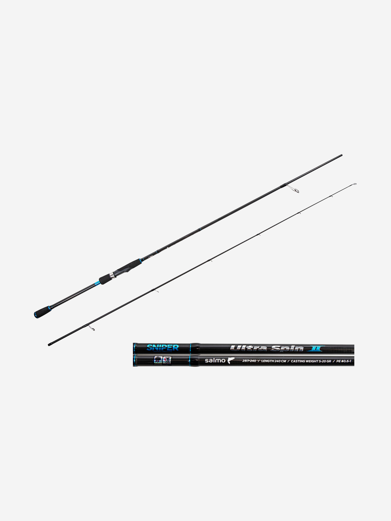 Изображение товара Удилище спиннинговое Salmo Sniper ULTRA SPIN II 20 2.40