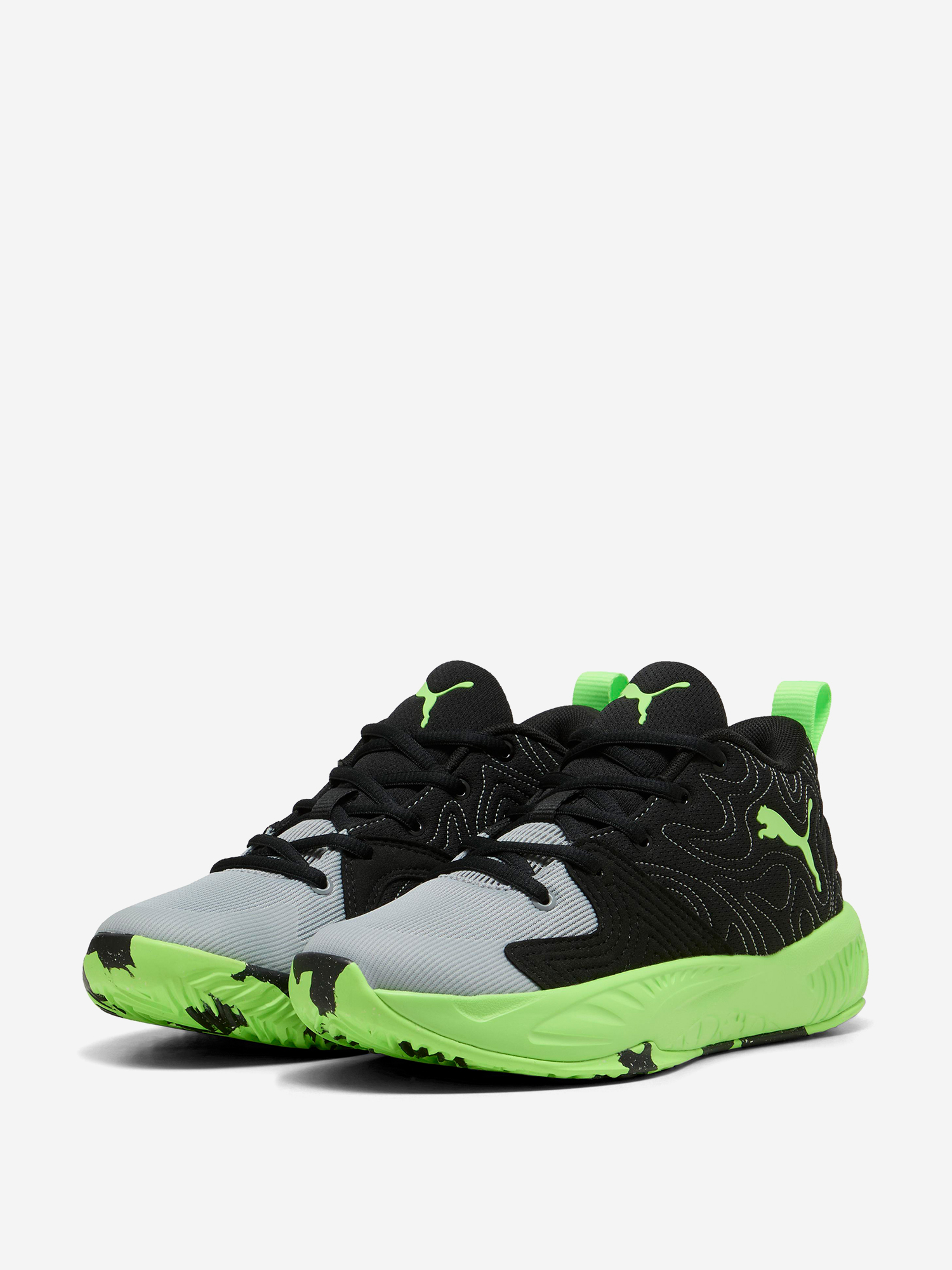 Кроссовки для мальчиков PUMA Court Pro 3, Черный 2