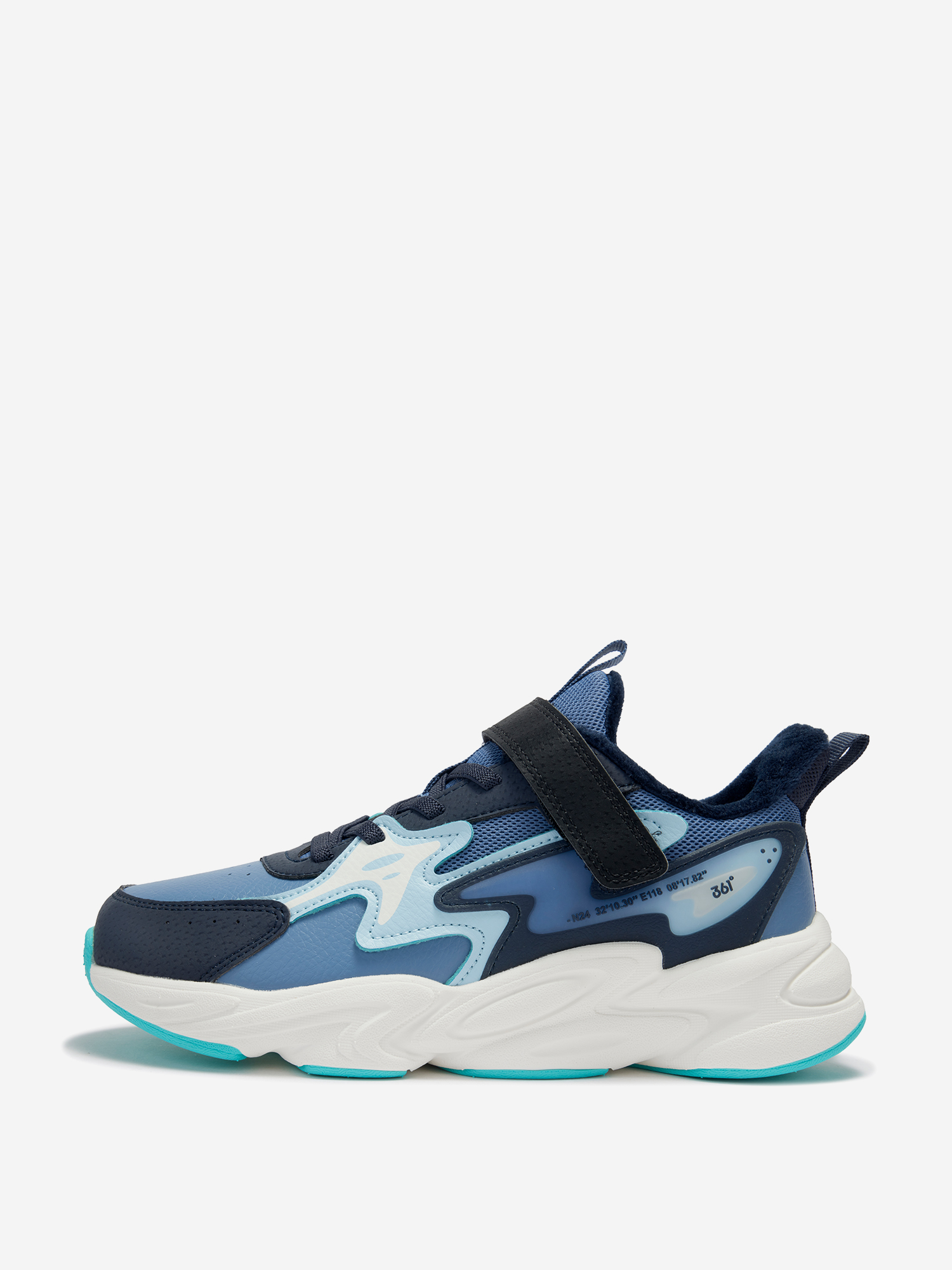 Кроссовки утепленные, синий, арт. 23976