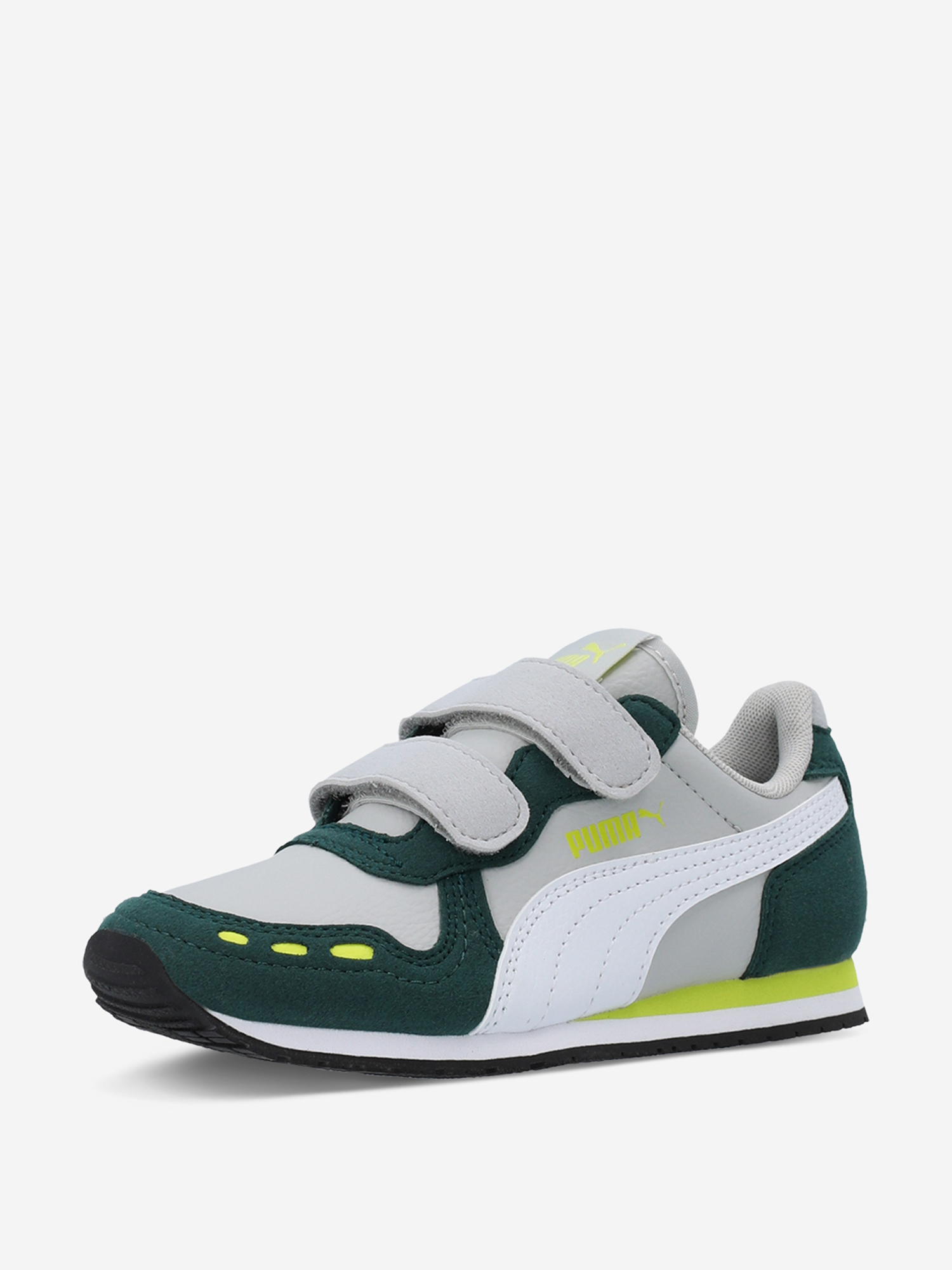 фото Кроссовки для мальчиков puma cabana racer sl 20 v ps, серый