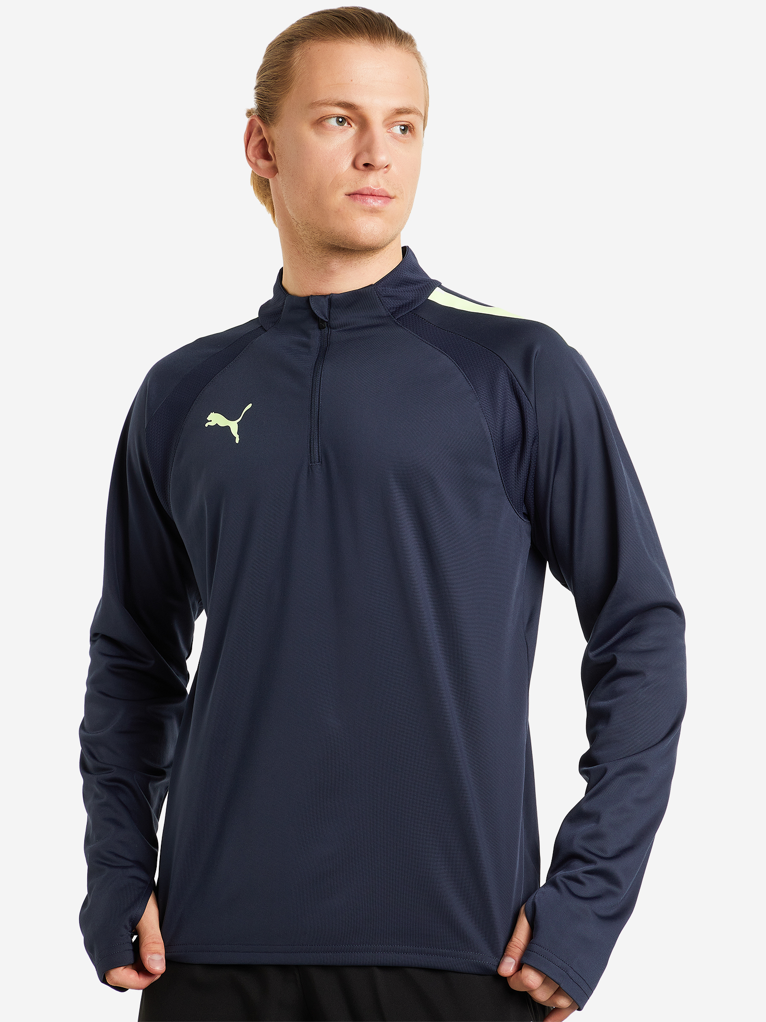 

Джемпер футбольный мужской PUMA Teamliga, Синий