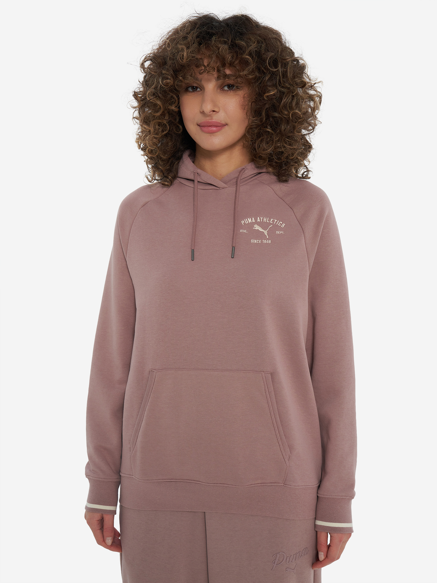 Худи женское PUMA, Бежевый 2