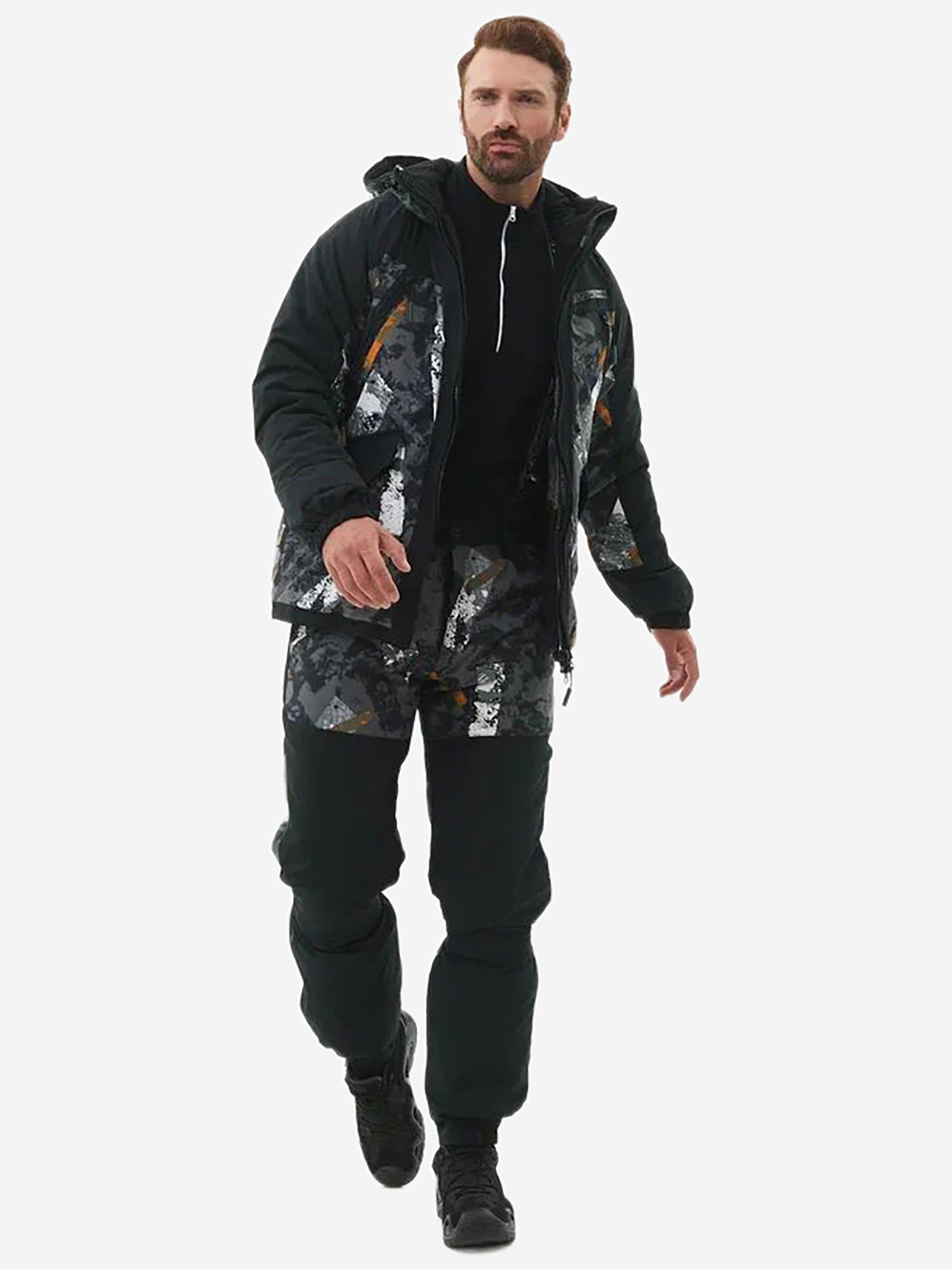 Изображение товара Мужской зимний мембранный костюм Huntsman Горка-Люкс для охоты и рыбалки