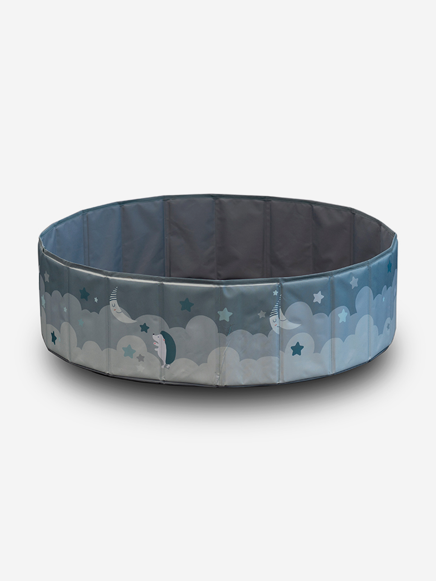 

Сухой бассейн для шариков UNIX Kids Moon  серый, без шариков, Серый