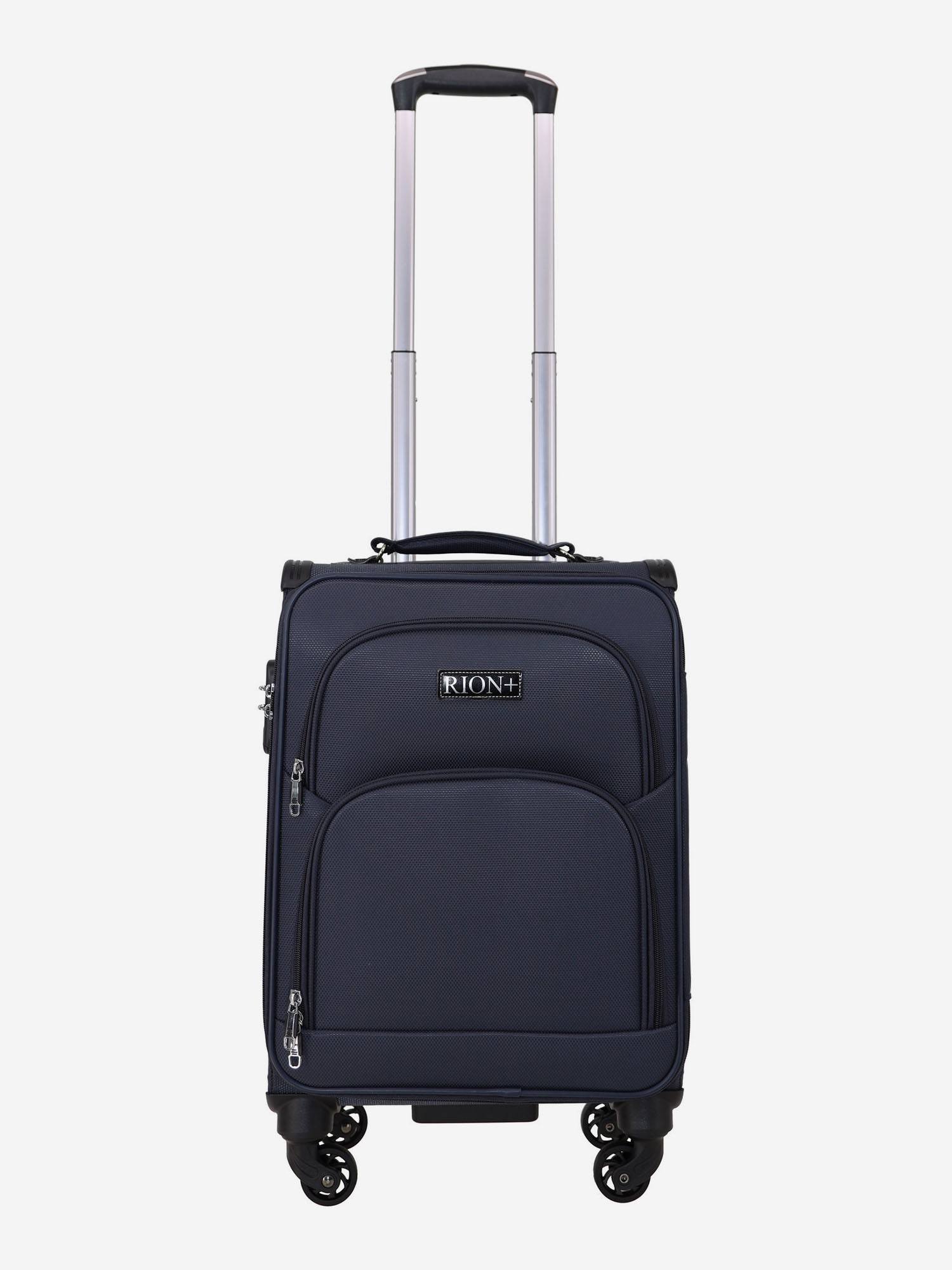 Изображение товара Чемодан Рион+ темно-серый 35x20x55 см легкий и прочный для активных путешествий