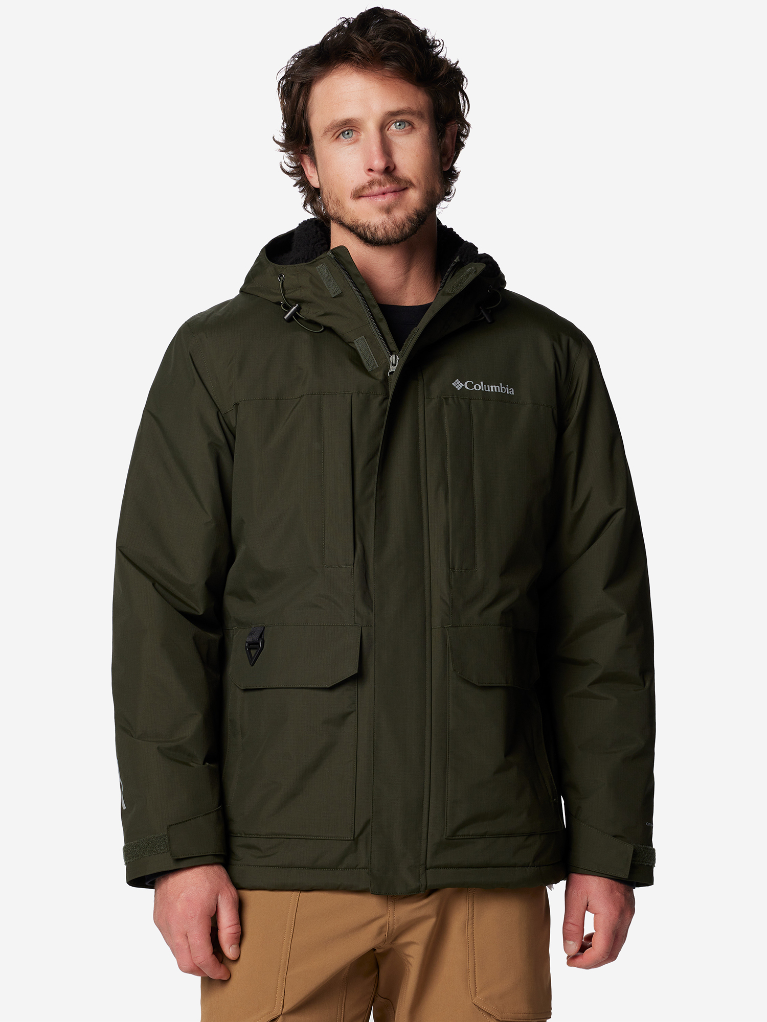Изображение товара Мужская утепленная куртка Columbia Landroamer Sherpa Lined Jacket для зимы и демисезона