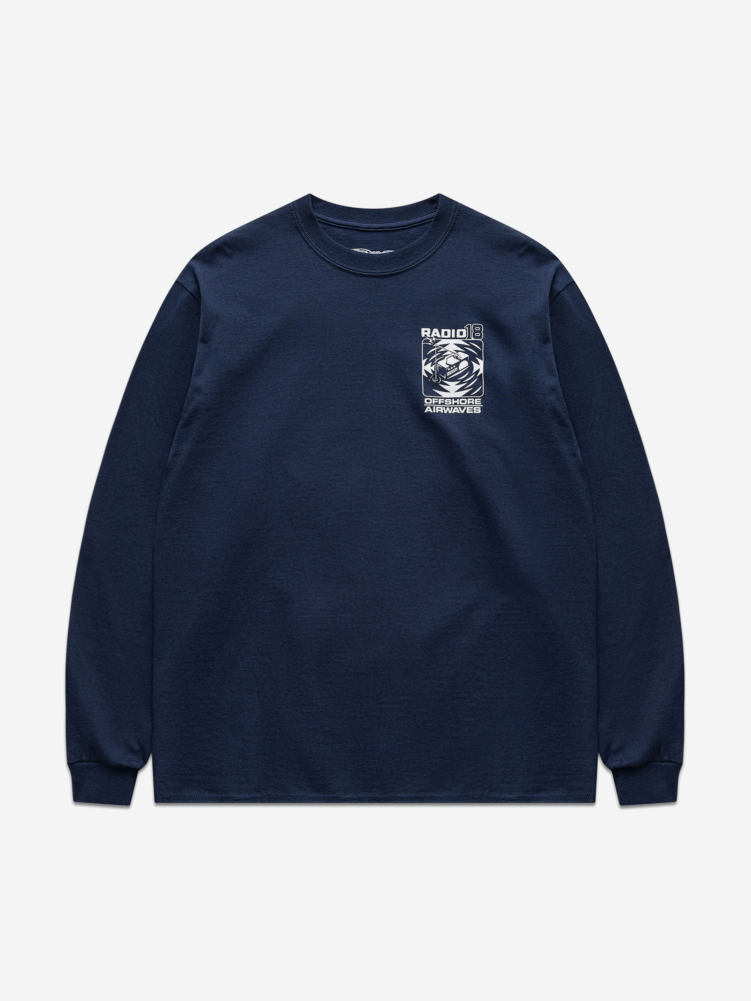 

Лонгслив ANTI-HERO L/S RADIO 18, Синий