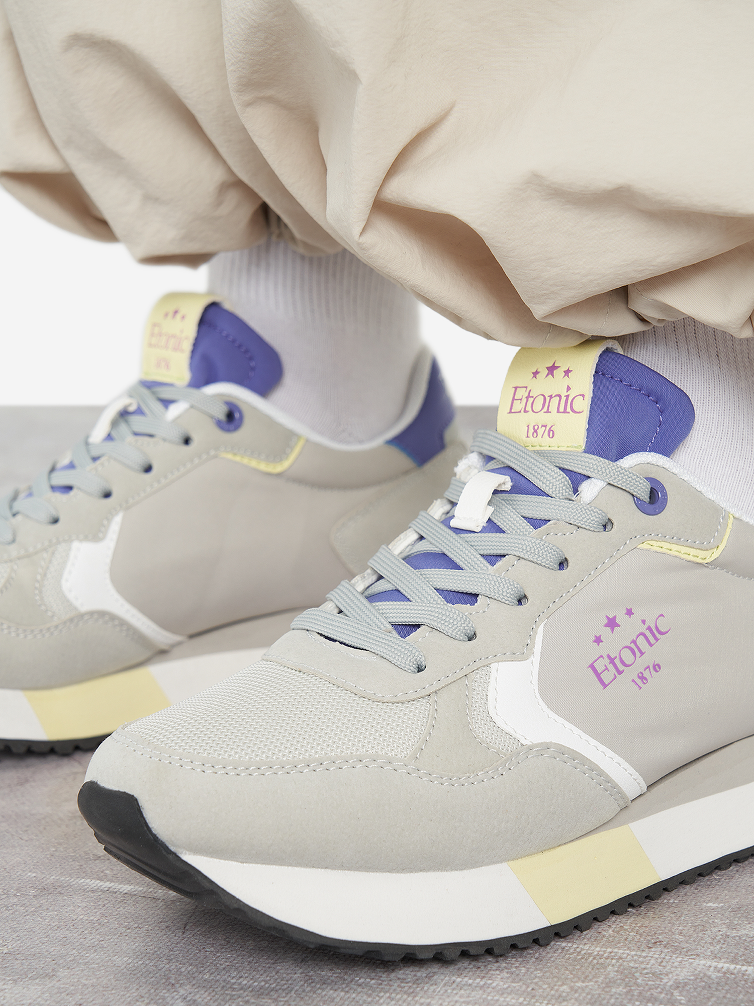фото Кроссовки женские etonic layla, серый