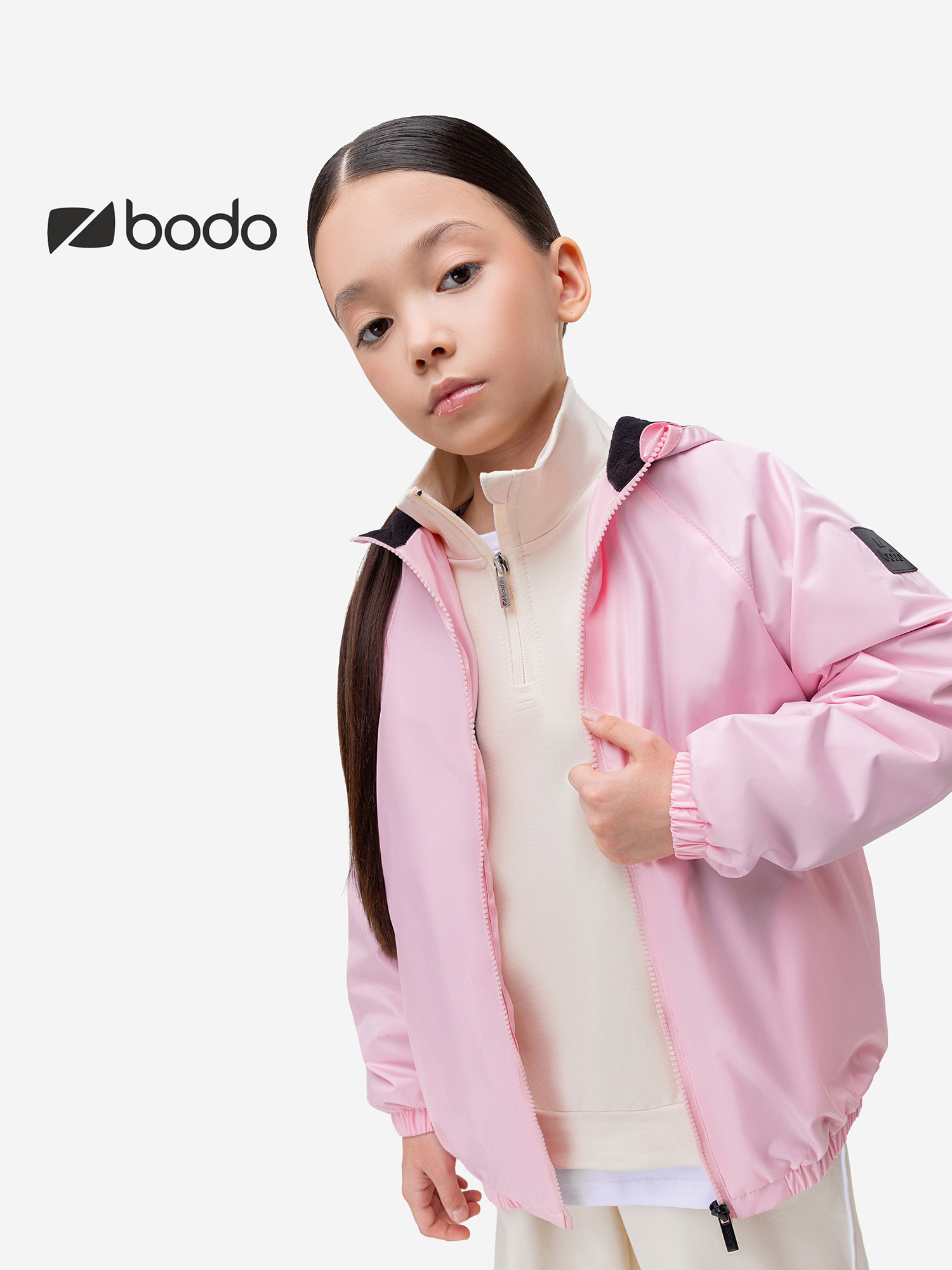 Изображение товара Куртка на флисе bodo, Розовый