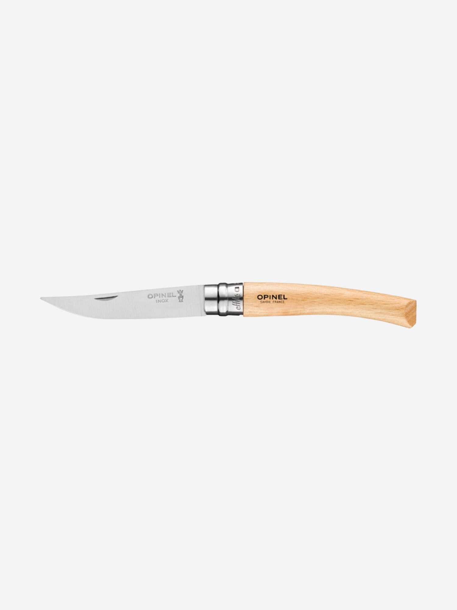 Изображение товара Нож филейный Opinel №8, нержавеющая сталь, рукоять из дерева бука