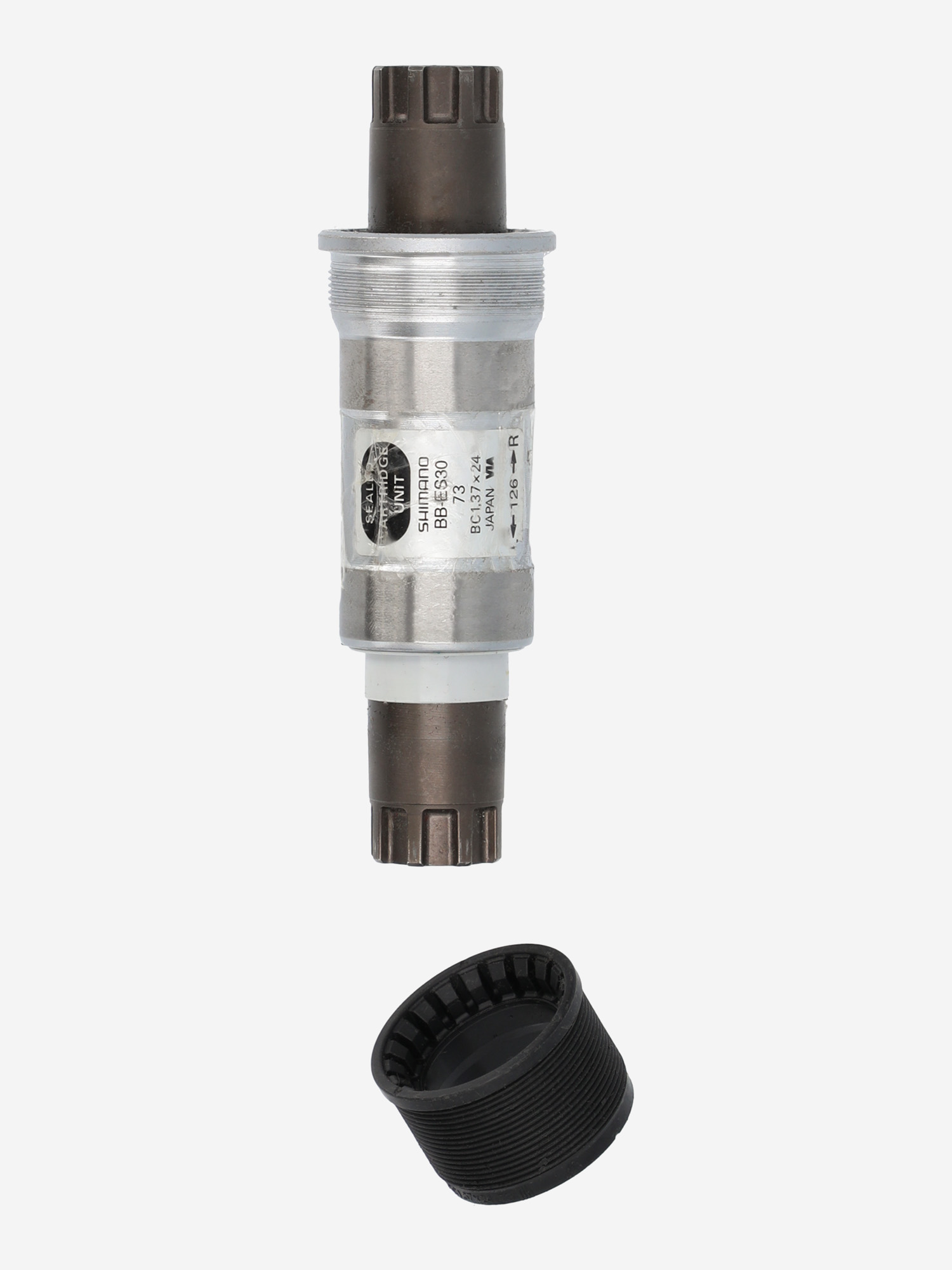 

Каретка для велосипеда Shimano BB-ES30 BC 1.37x24TPI, Серебряный