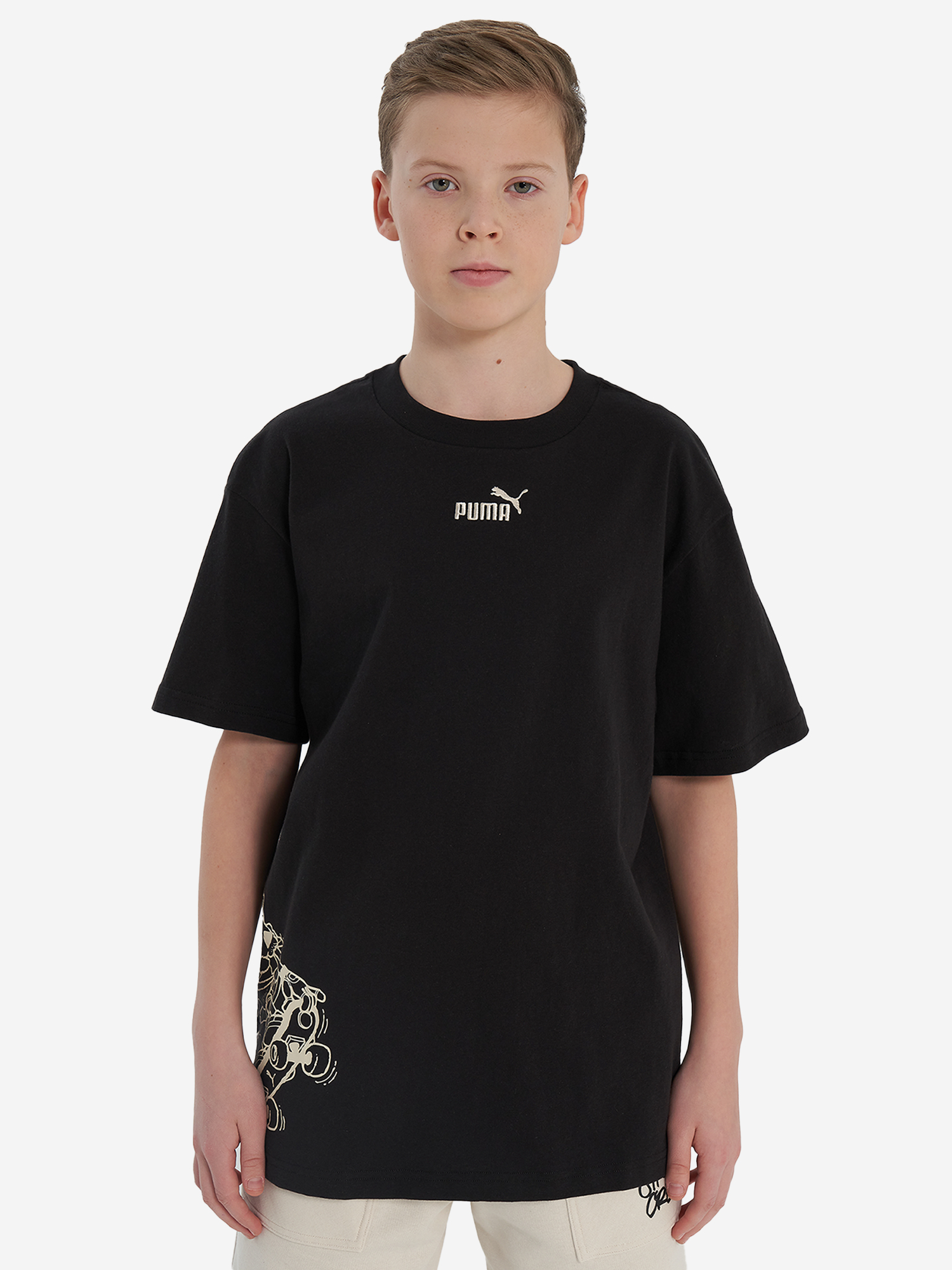 Футболка для мальчиков PUMA Mid90 S, Черный 2
