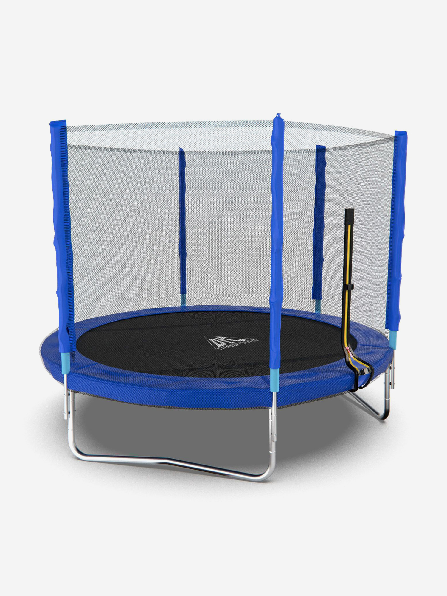 

Батут DFC Trampoline Fitness 8ft наружн.сетка, синий (244см) 8FT-TR-B, Синий