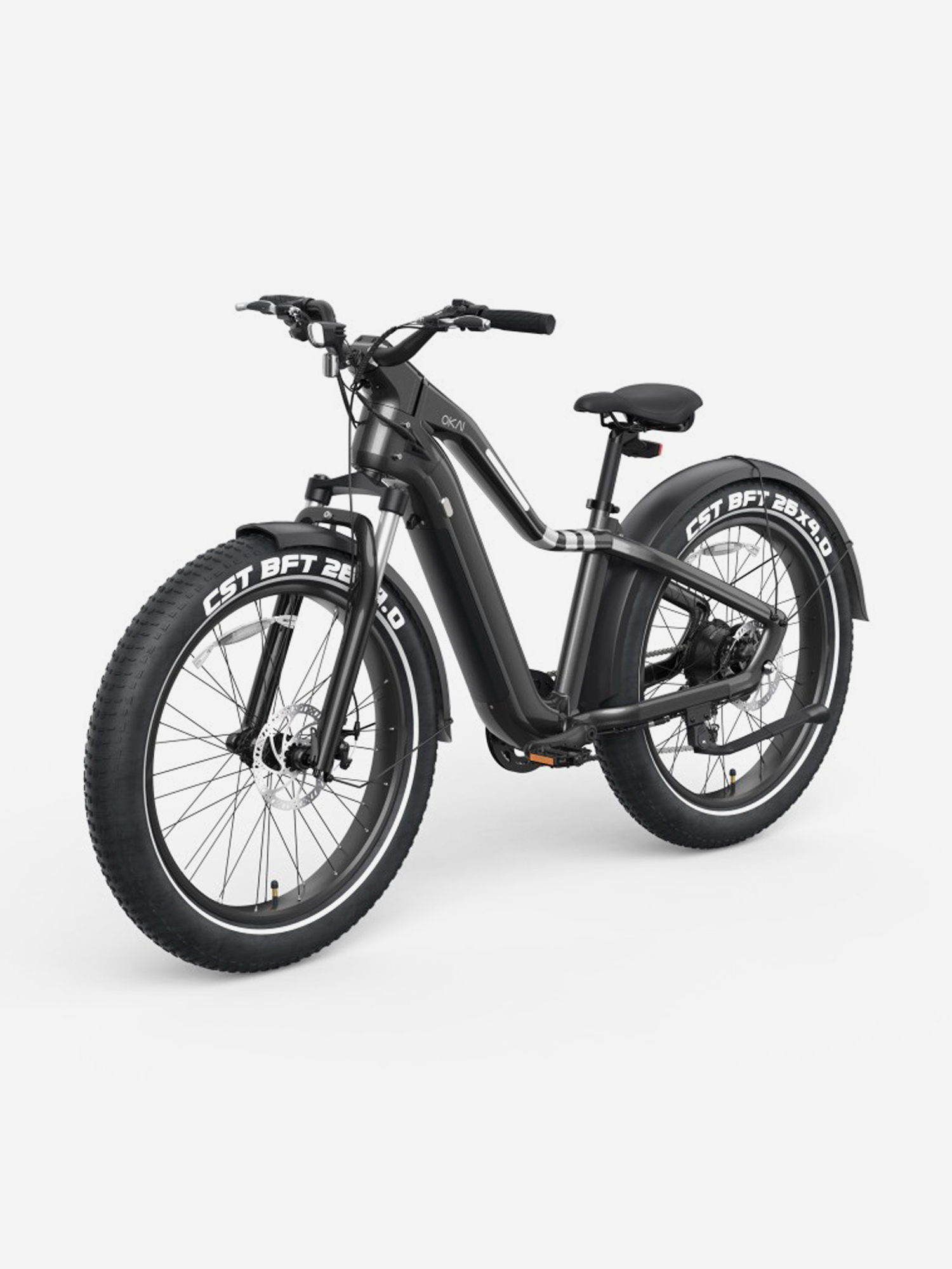 

Электровелосипед на толстых шинах OKAI EB50 Ranger, 26"x4", 750W, Черный