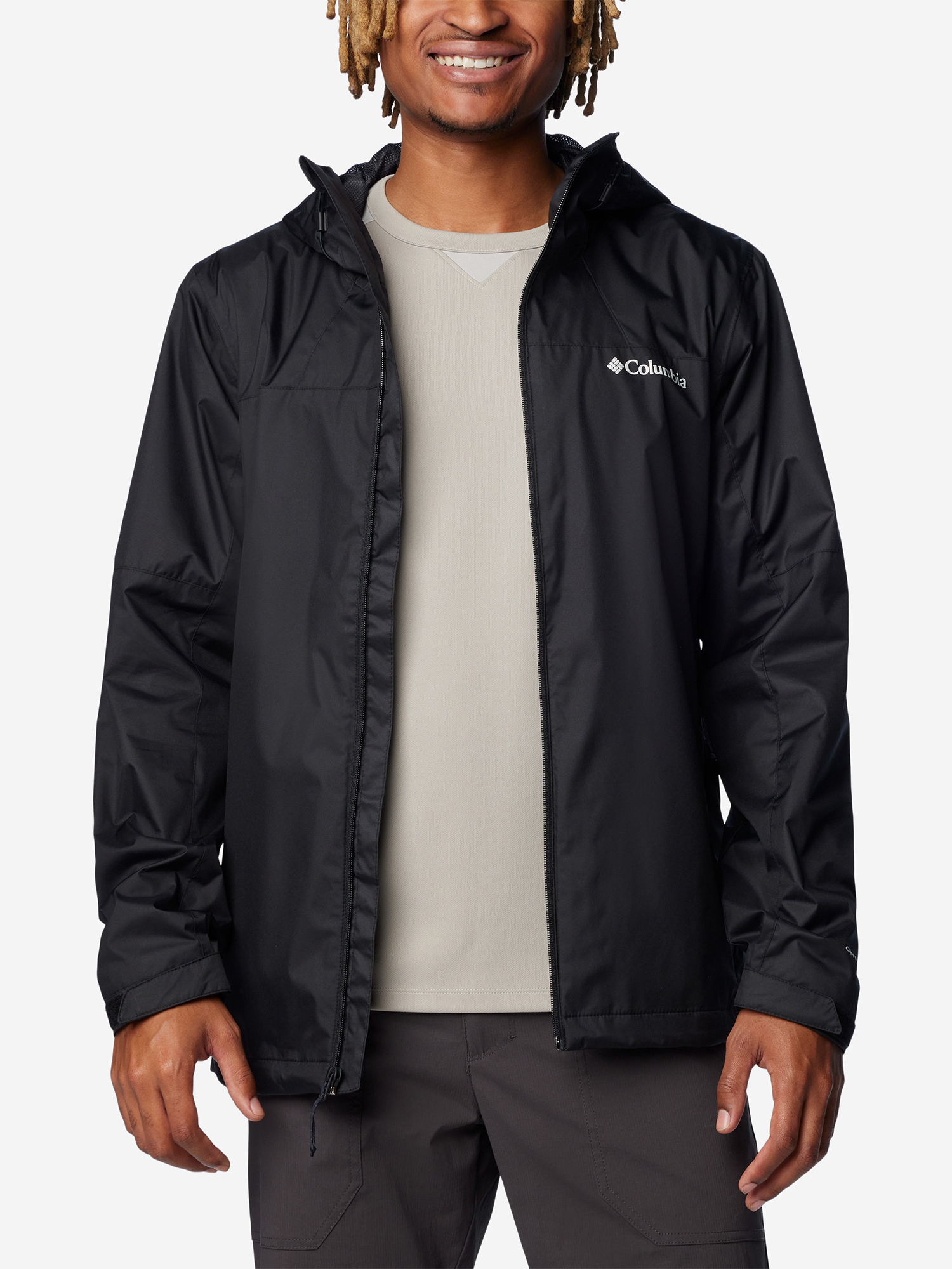 Куртка мембранная мужская Columbia Inner Limits III Jacket, Черный 2071211CLB-010, размер 56 - фото 4