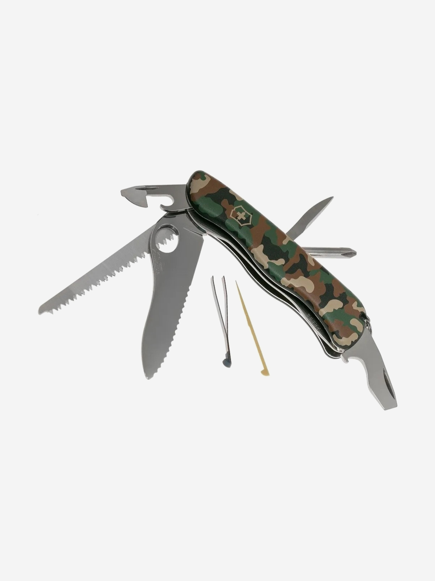 

Складной нож Victorinox Trailmaster One Hand, камуфляж, 0.8463.mw94, Зеленый