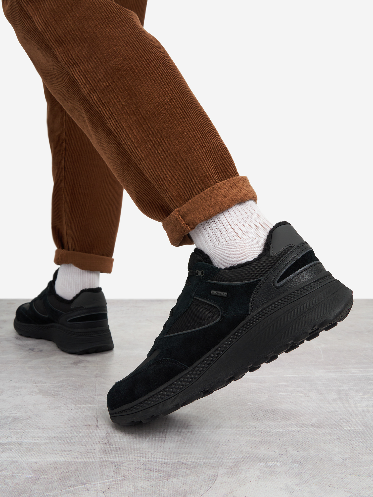 

Ботинки утепленные мужские Geox U Spherica Actif X1 B ABX A, Черный