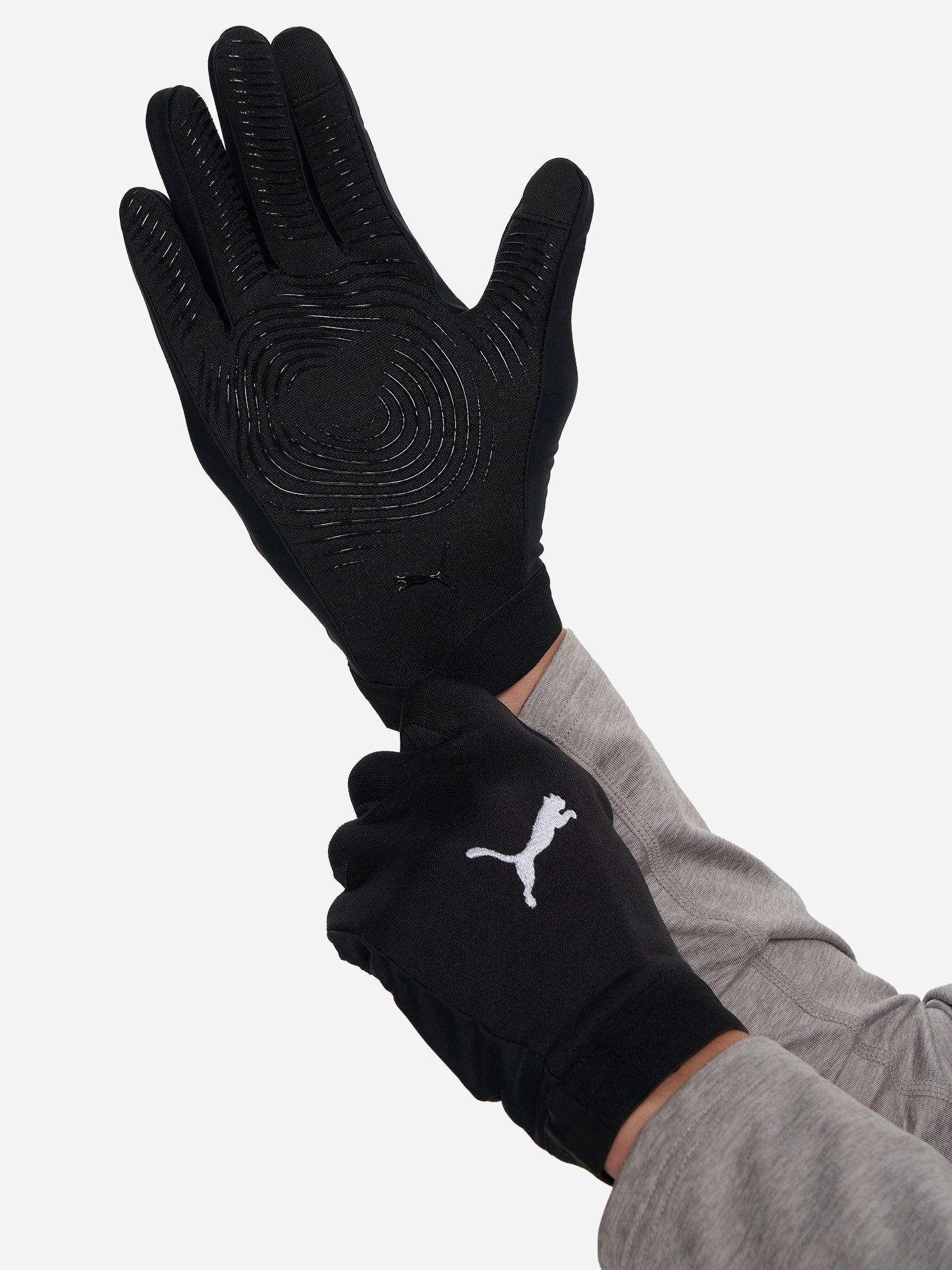 фото Перчатки puma individual winterized, черный