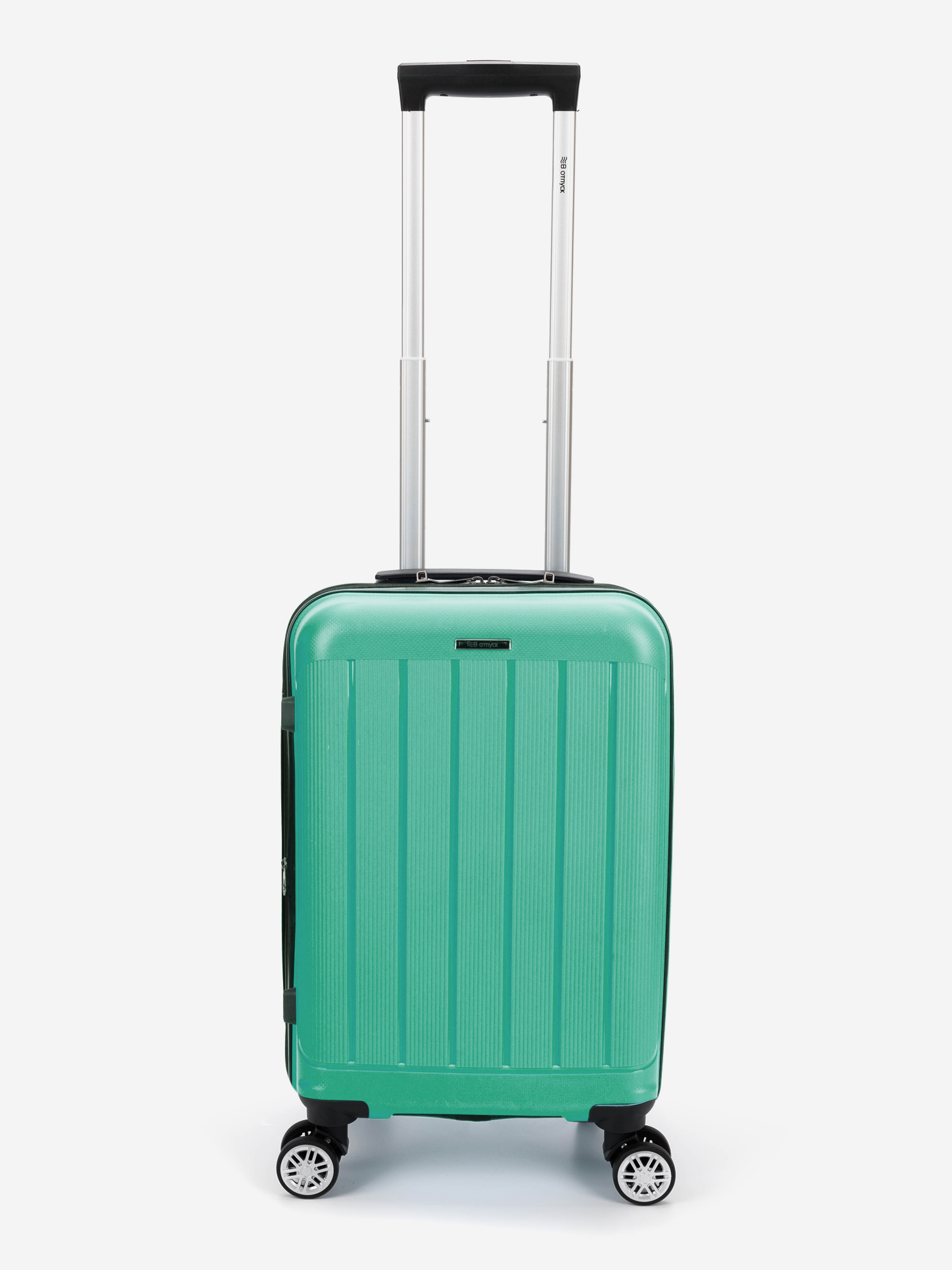 Изображение товара Чемодан TORBER В Отпуск ярко-бирюзовый полипропилен 37 л, Ярко-бирюзовый