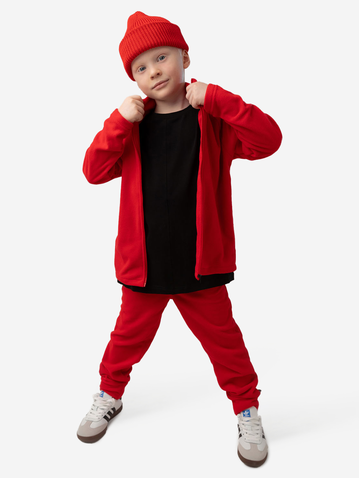 Изображение товара Костюм флисовый bodo для детей красный