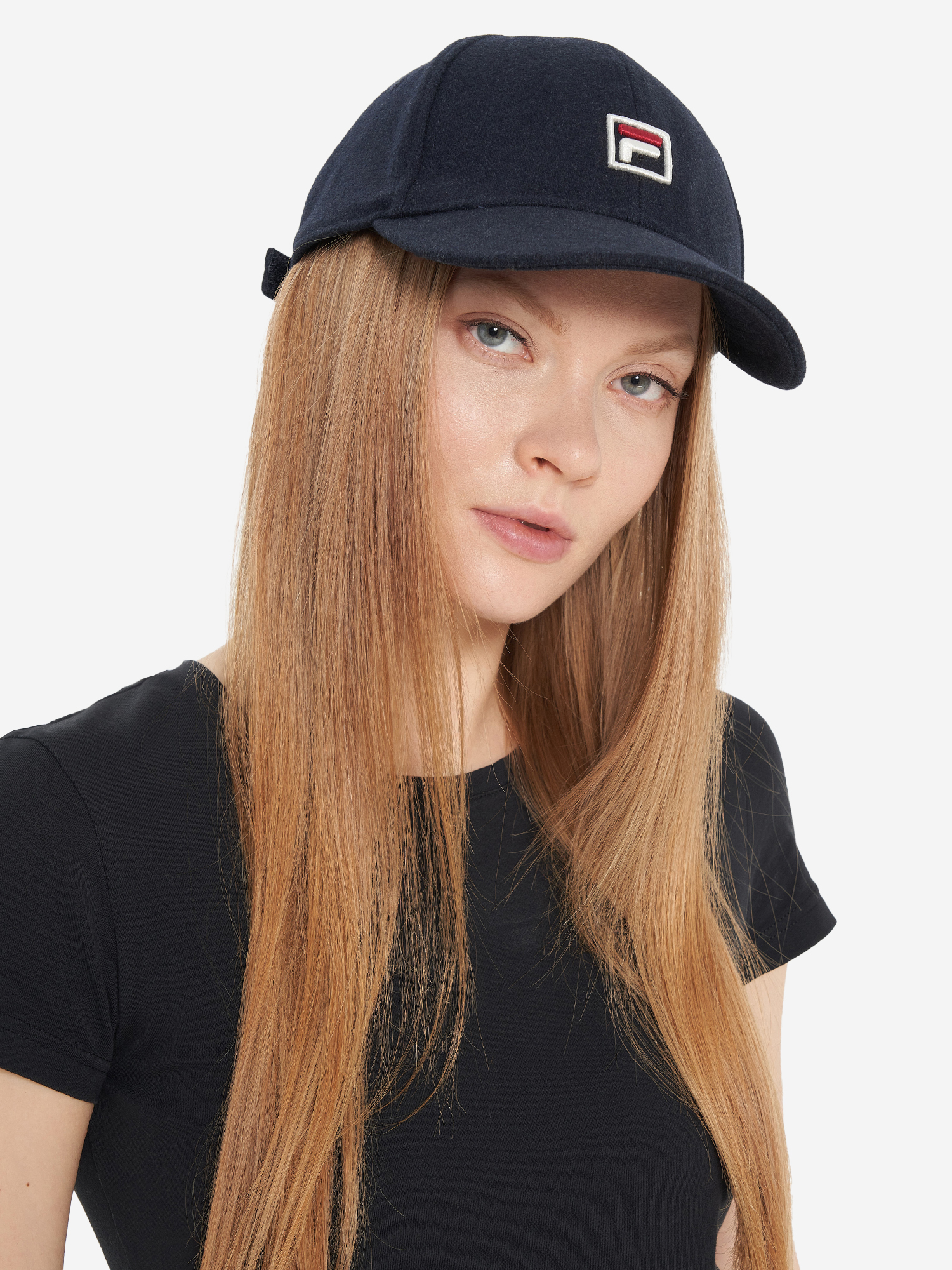 фото Бейсболка fila, синий