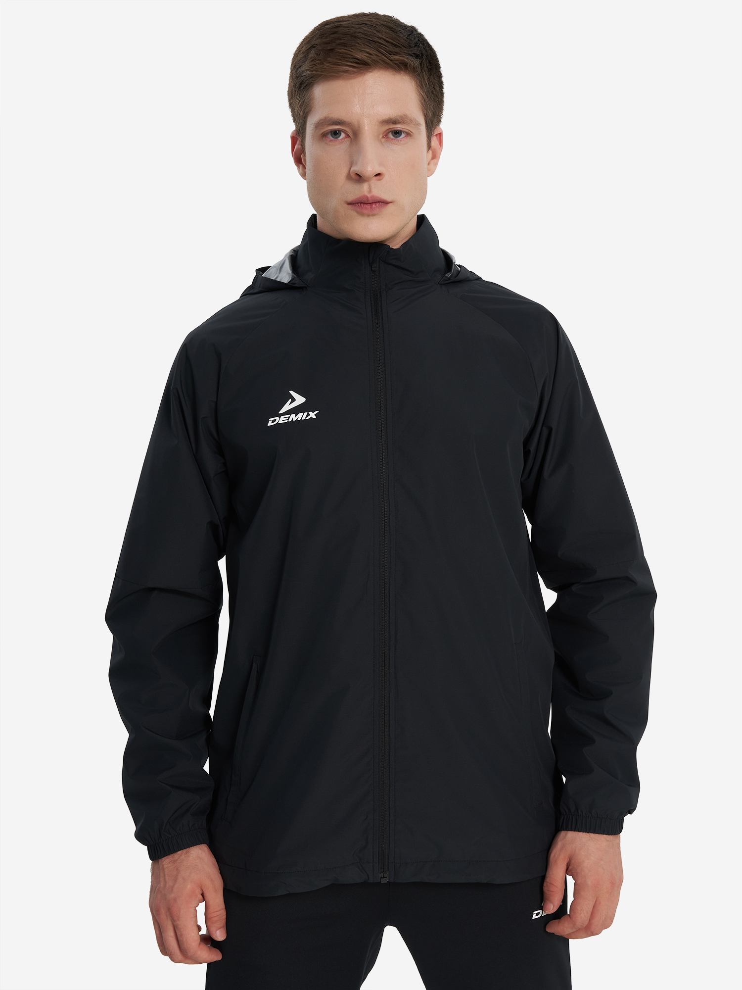 фото Ветровка мужская demix midfielder, черный