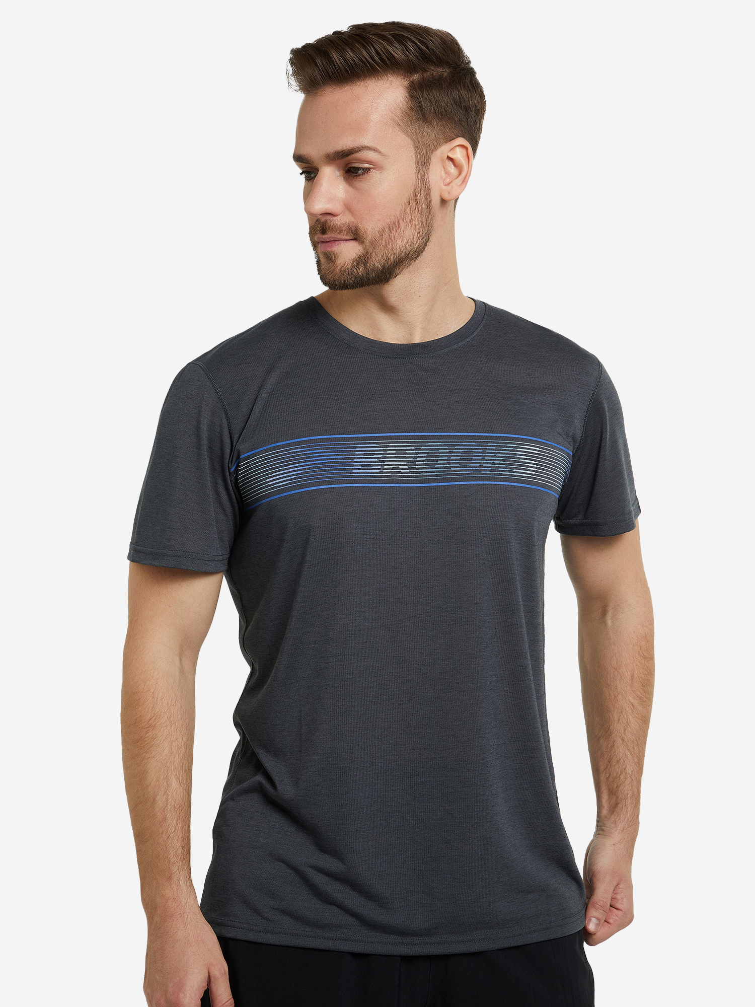 

Футболка мужская Brooks, Серый