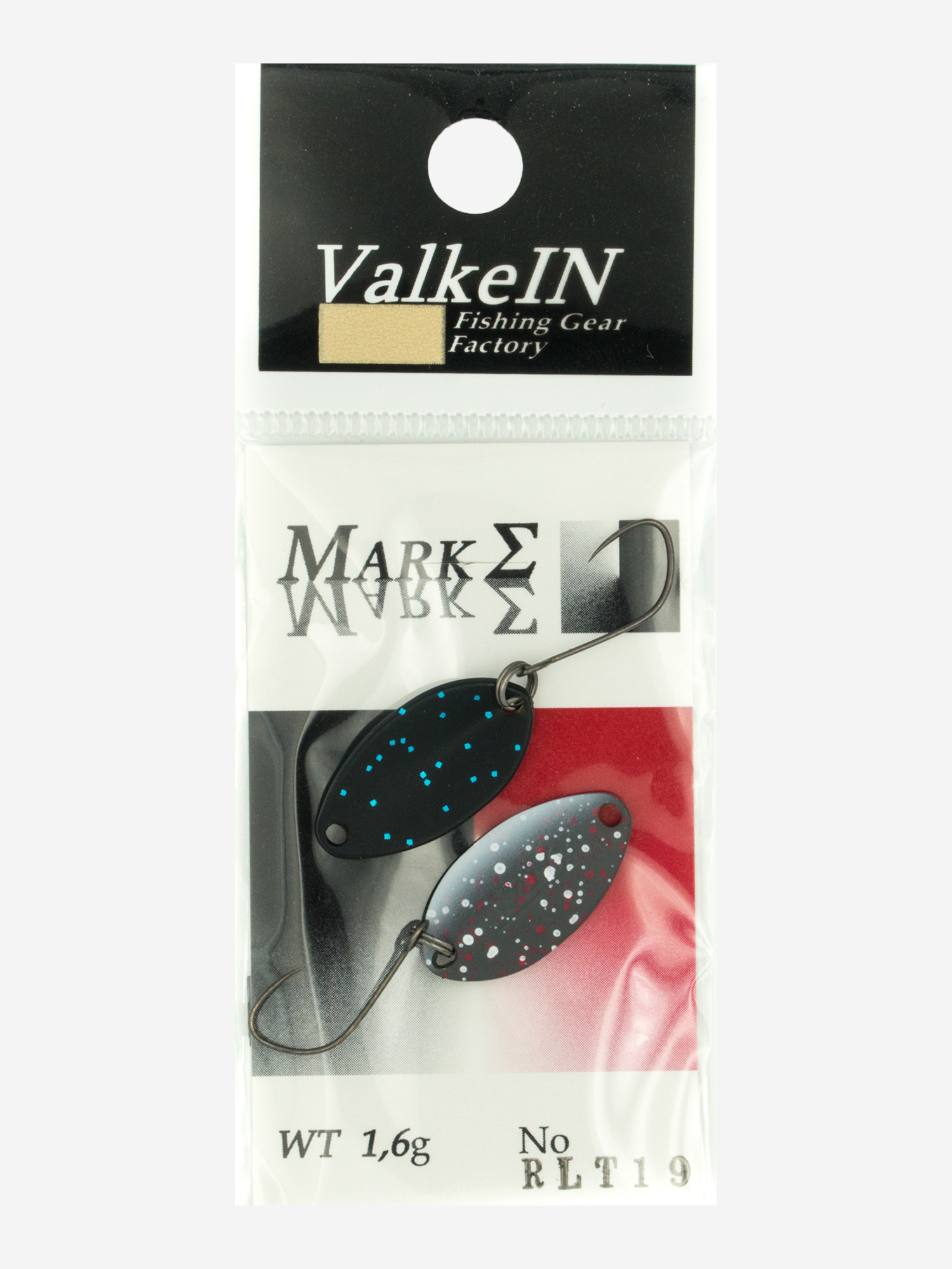 

Блесна VALKEIN MARK SIGMA 1.6гр цвет RLT19, Мультицвет