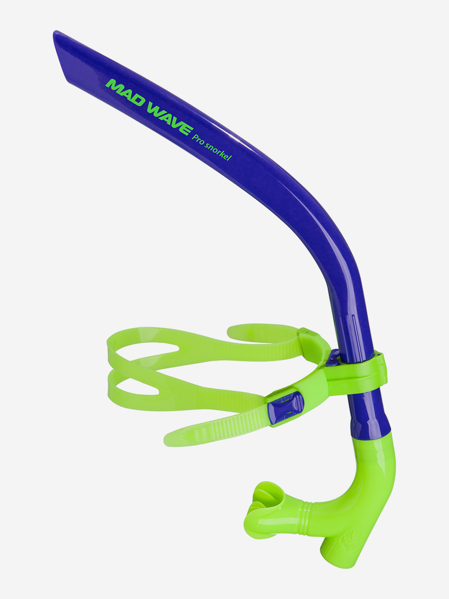 

Дыхательный тренажер Mad Wave PRO SNORKEL, Синий