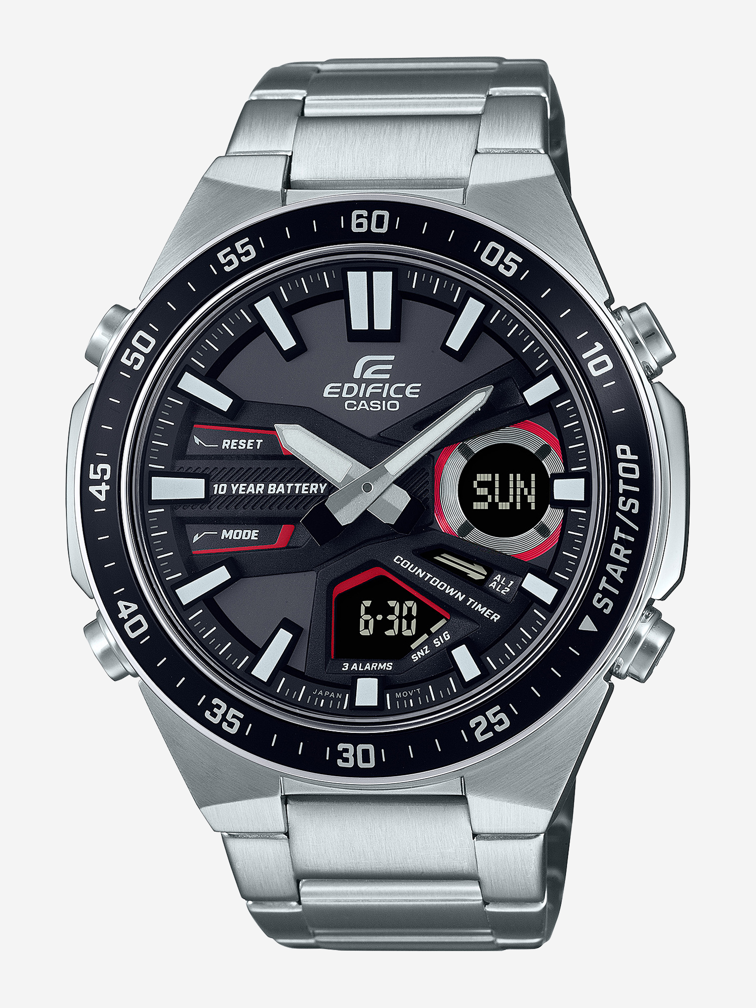 

Наручные часы Casio Edifice EFV-C110D-1A4, Серебряный