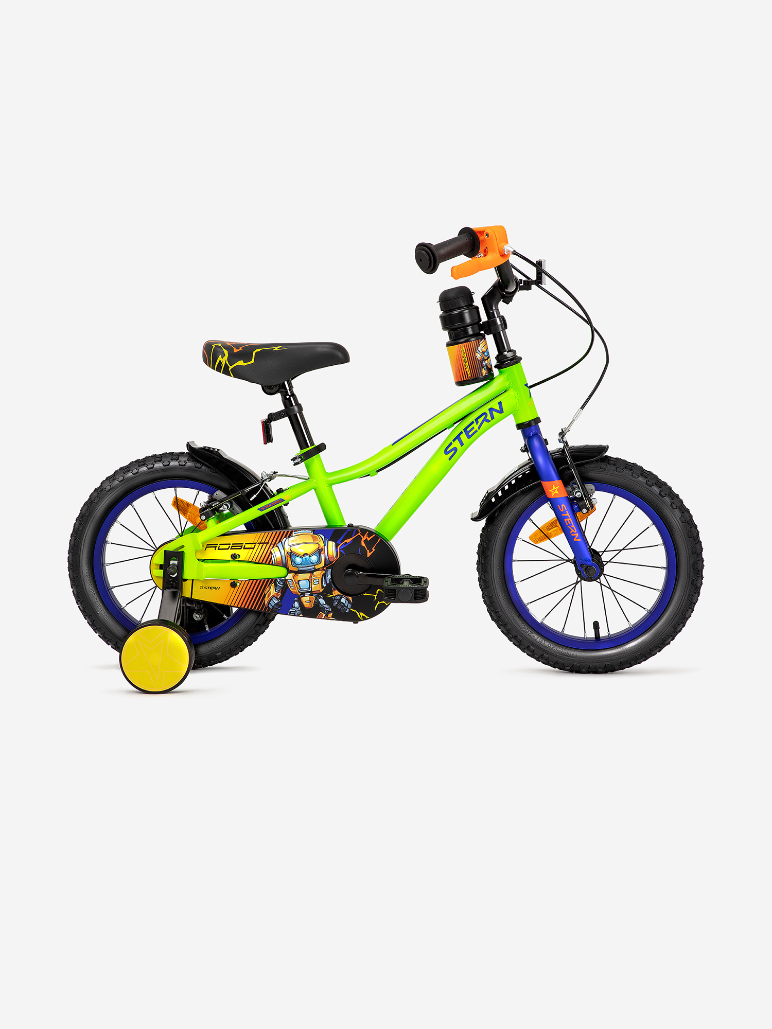 Изображение товара Детский велосипед Stern Robot 14" для малышей 3-5 лет надежный и безопасный Изображение товара Детский велосипед Stern Robot 14" для малышей 3-5 лет надежный и безопасный