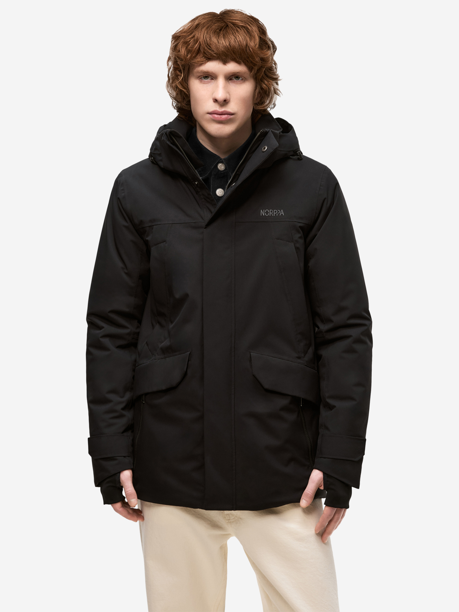 Изображение товара Мужская мембранная куртка NORPPA Sever для активного отдыха и путешествий