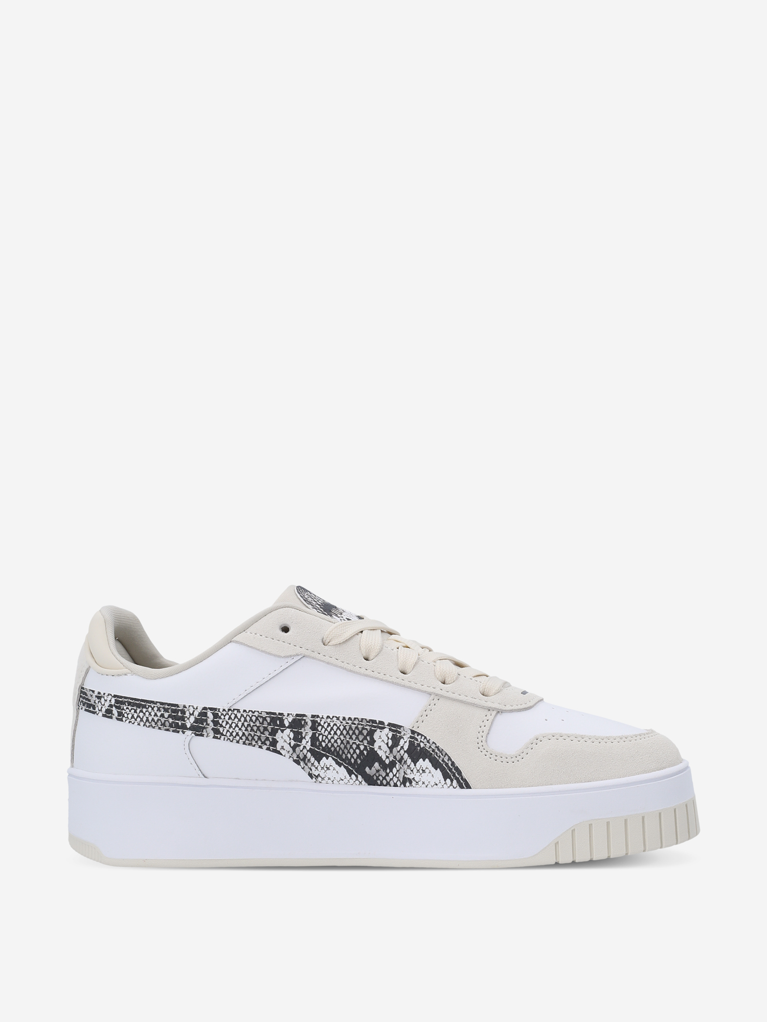 Кеды женские PUMA Carina Street Snake Chic, Бежевый 4