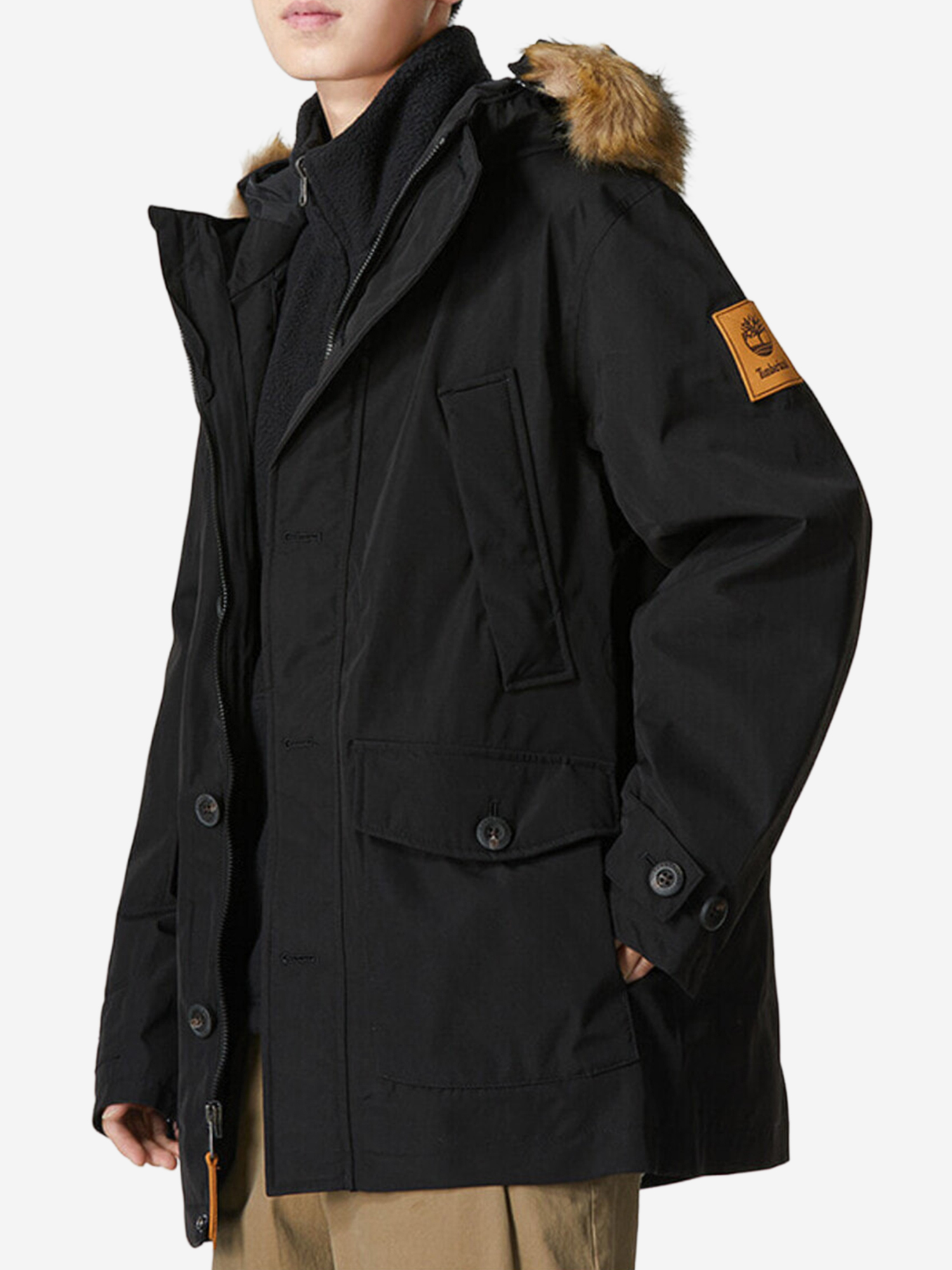 Изображение товара Ветровка Timberland Windproof Jacket Мужская Черная