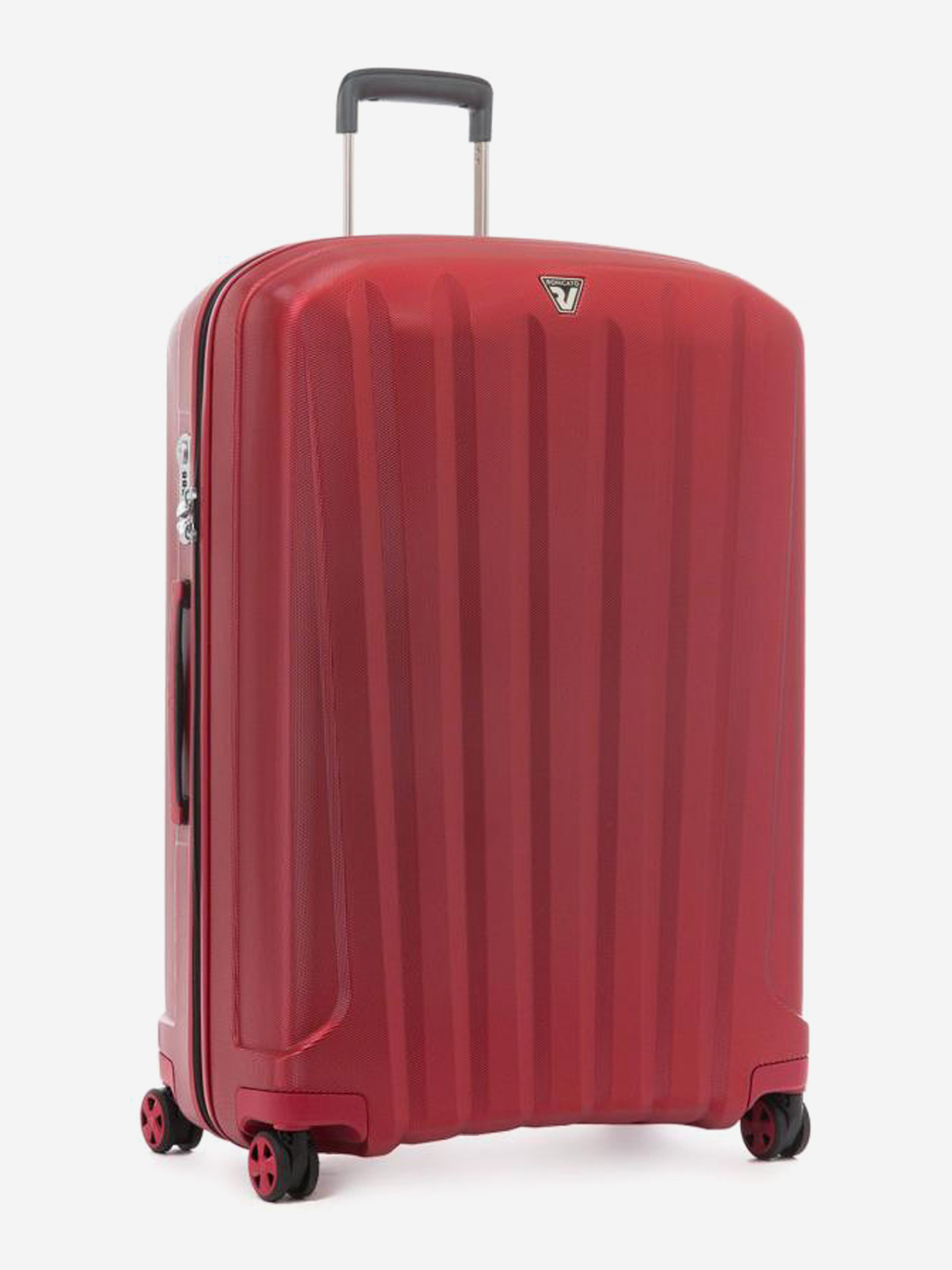 Изображение товара Чемодан Roncato Unica красный искусный сбалансированный для путешествий