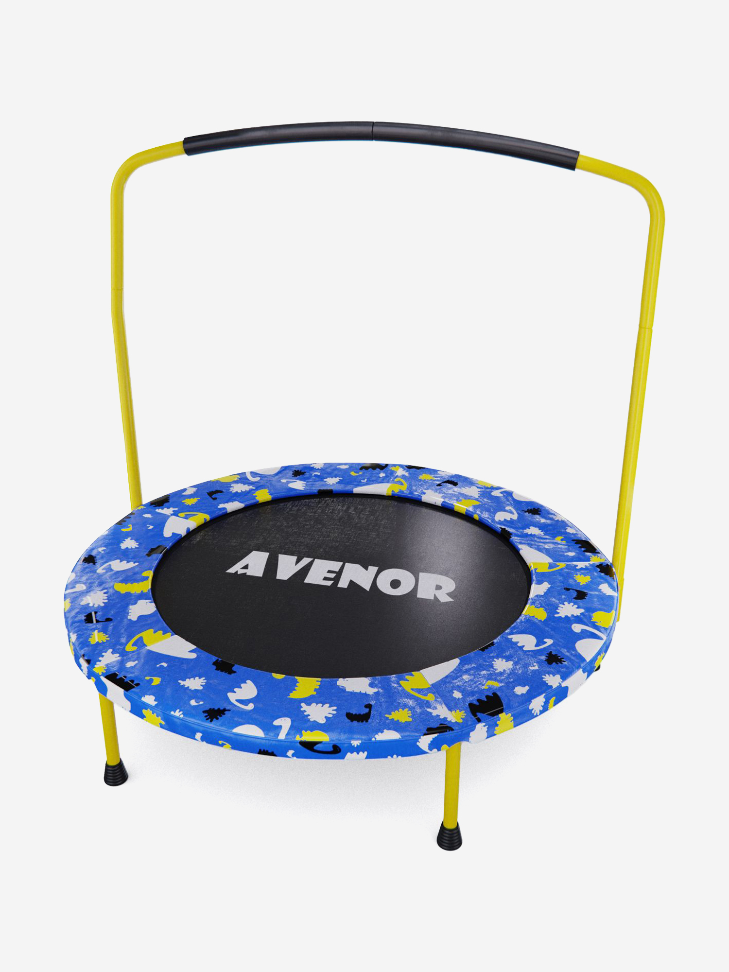 Изображение товара Батут с поручнем DFC BOUNCE MASTER 36 Dino круглый для детей и фитнеса