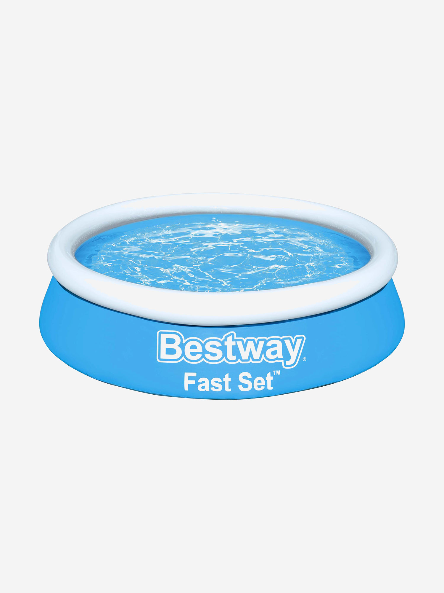 

Бассейн Bestway 57392 надувной Fast Set 183х51см, Голубой