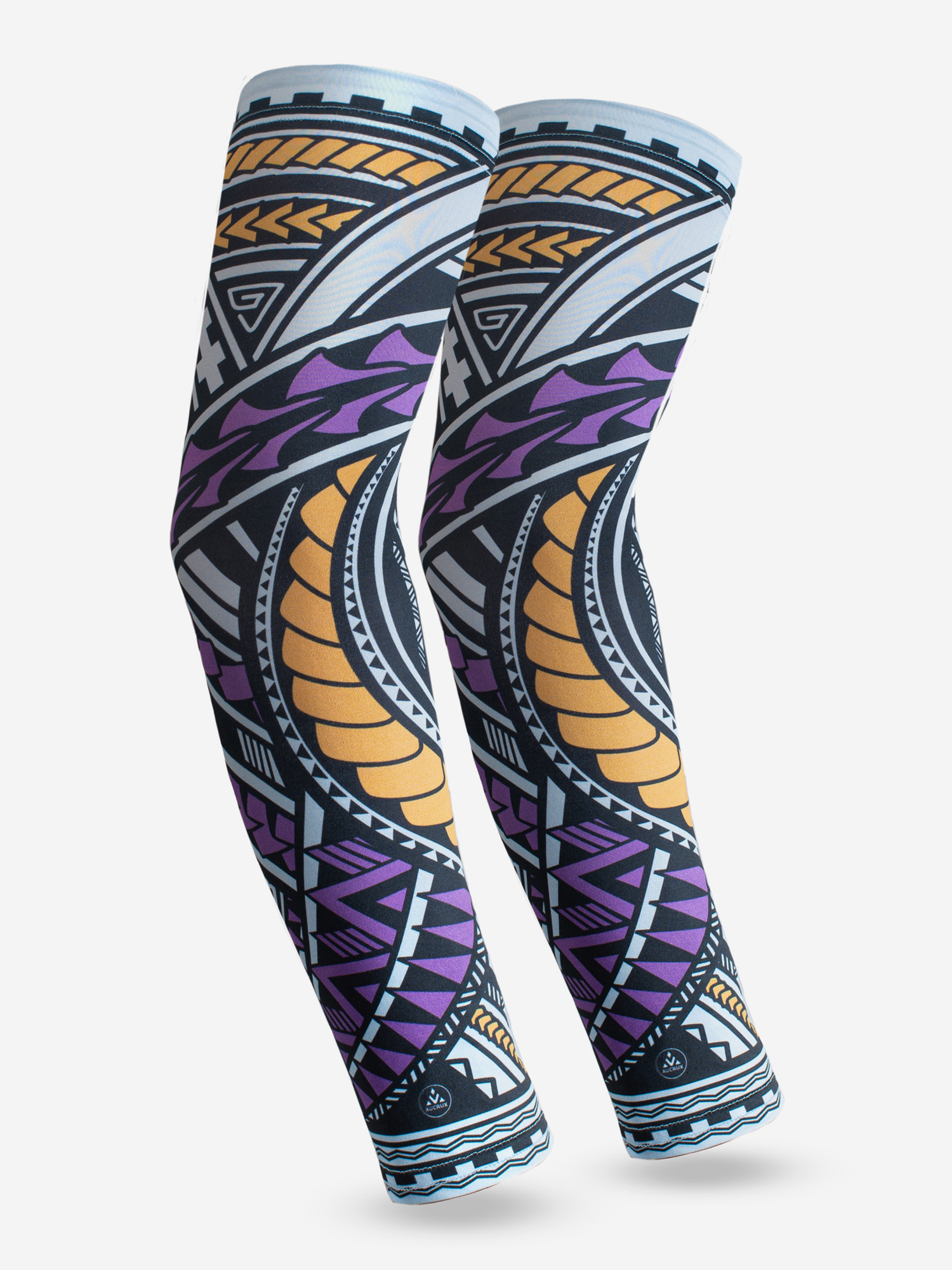 Изображение товара Компрессионные рукава AUCRUX SLEEVES для спорта Фиолетовый/черный