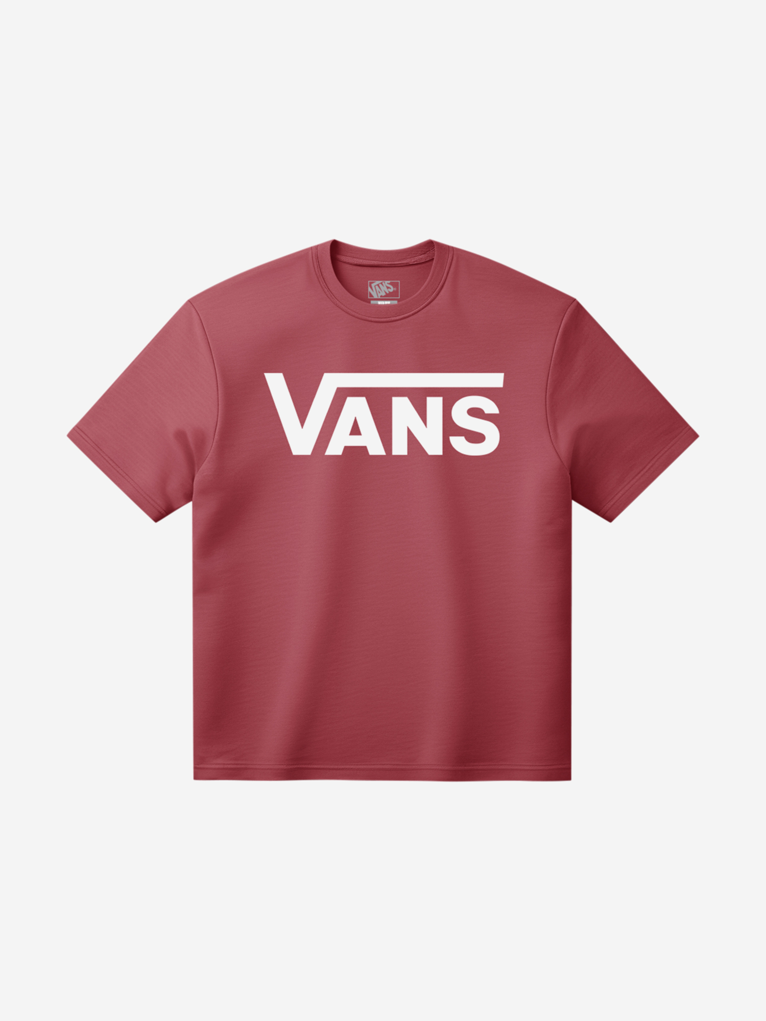 Футболка Vans Classic SS, красный, арт. VN000RA1FO91V0D